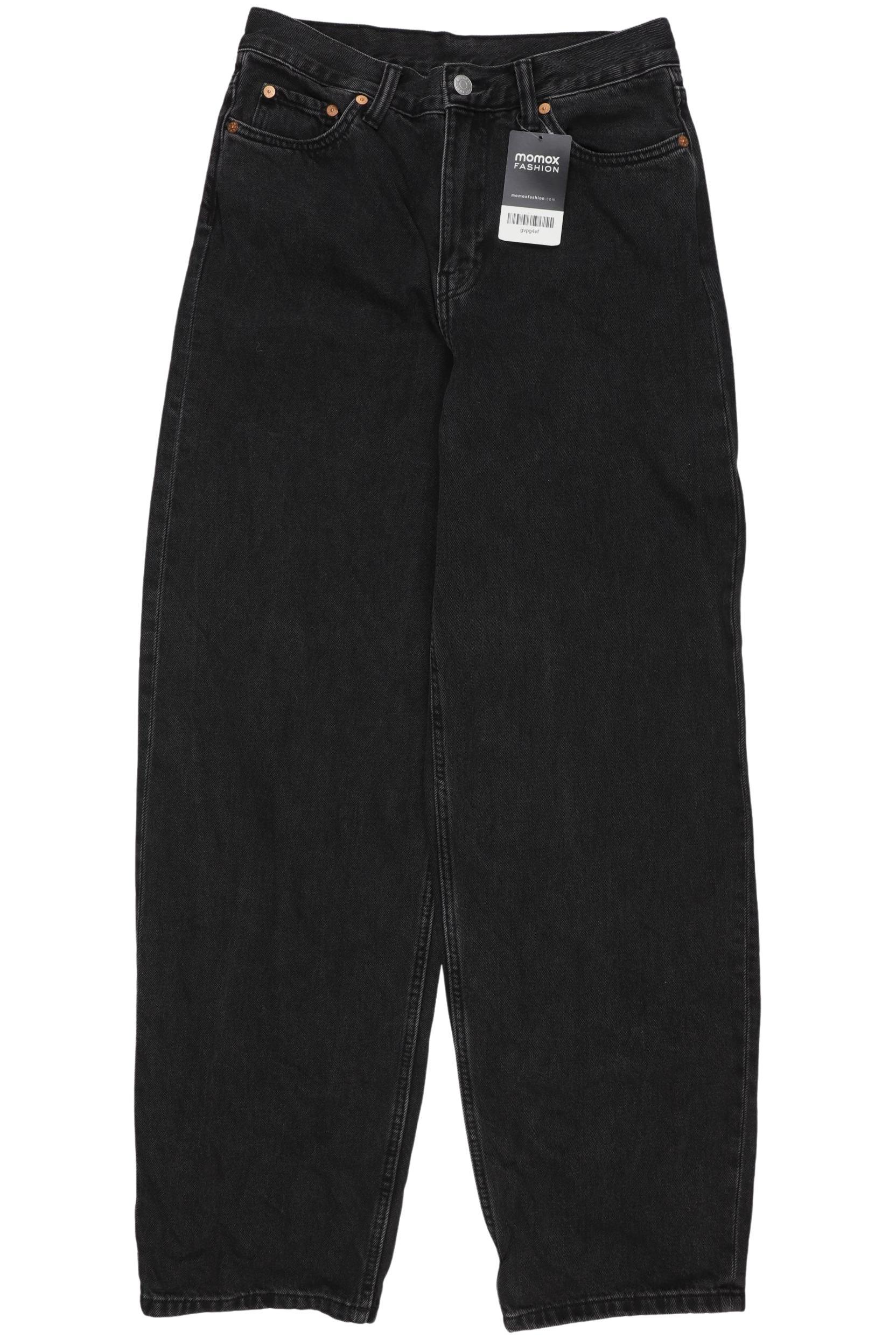 

Weekday Damen Jeans, schwarz, Gr. 25