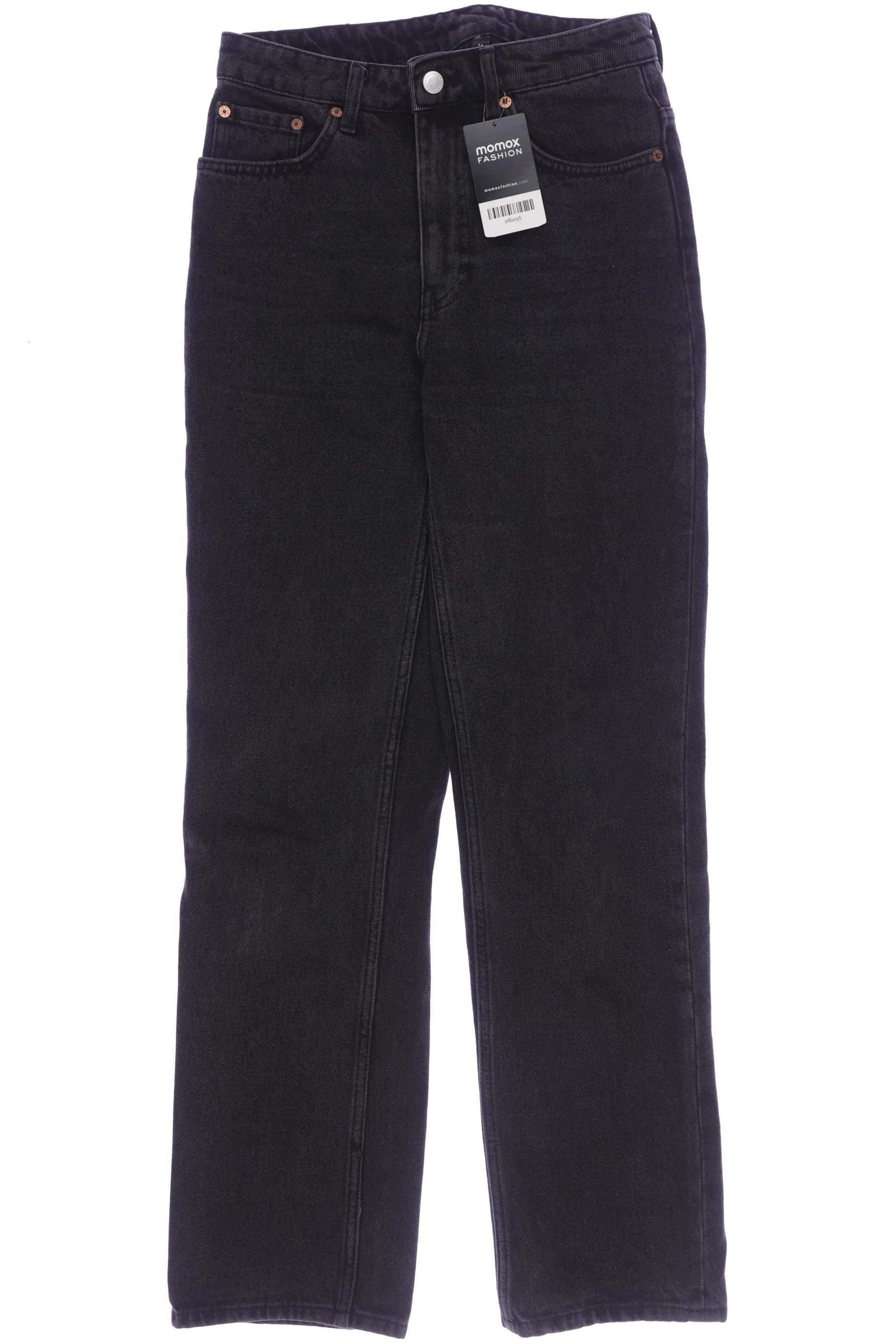 

Weekday Damen Jeans, grau, Gr. 27