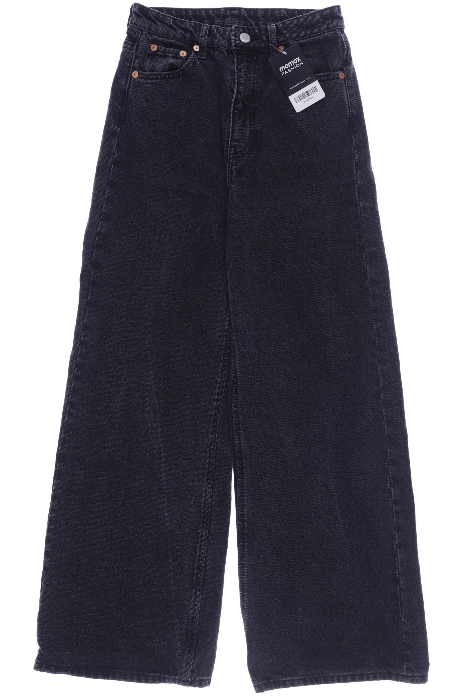 

Weekday Damen Jeans, schwarz
