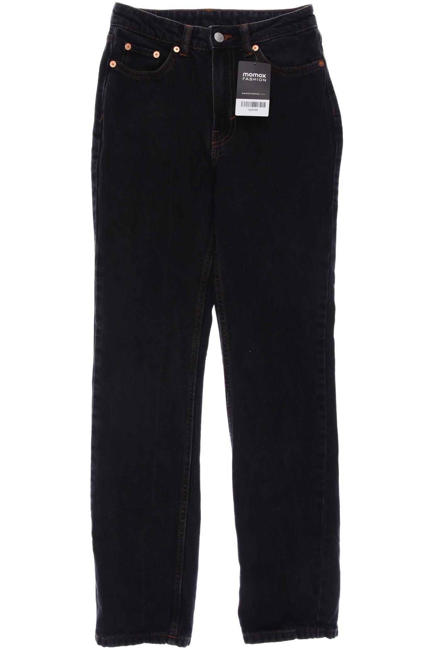 

Weekday Damen Jeans, schwarz, Gr. 24