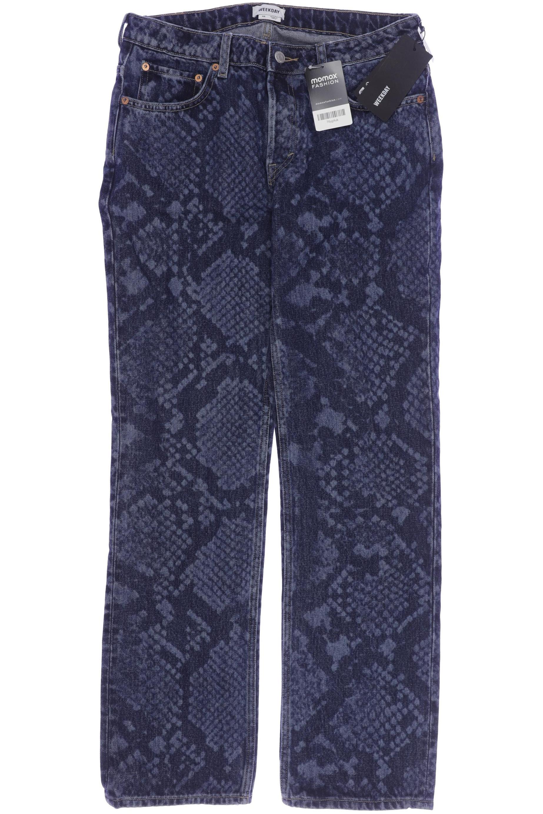 

Weekday Damen Jeans, blau, Gr. 30