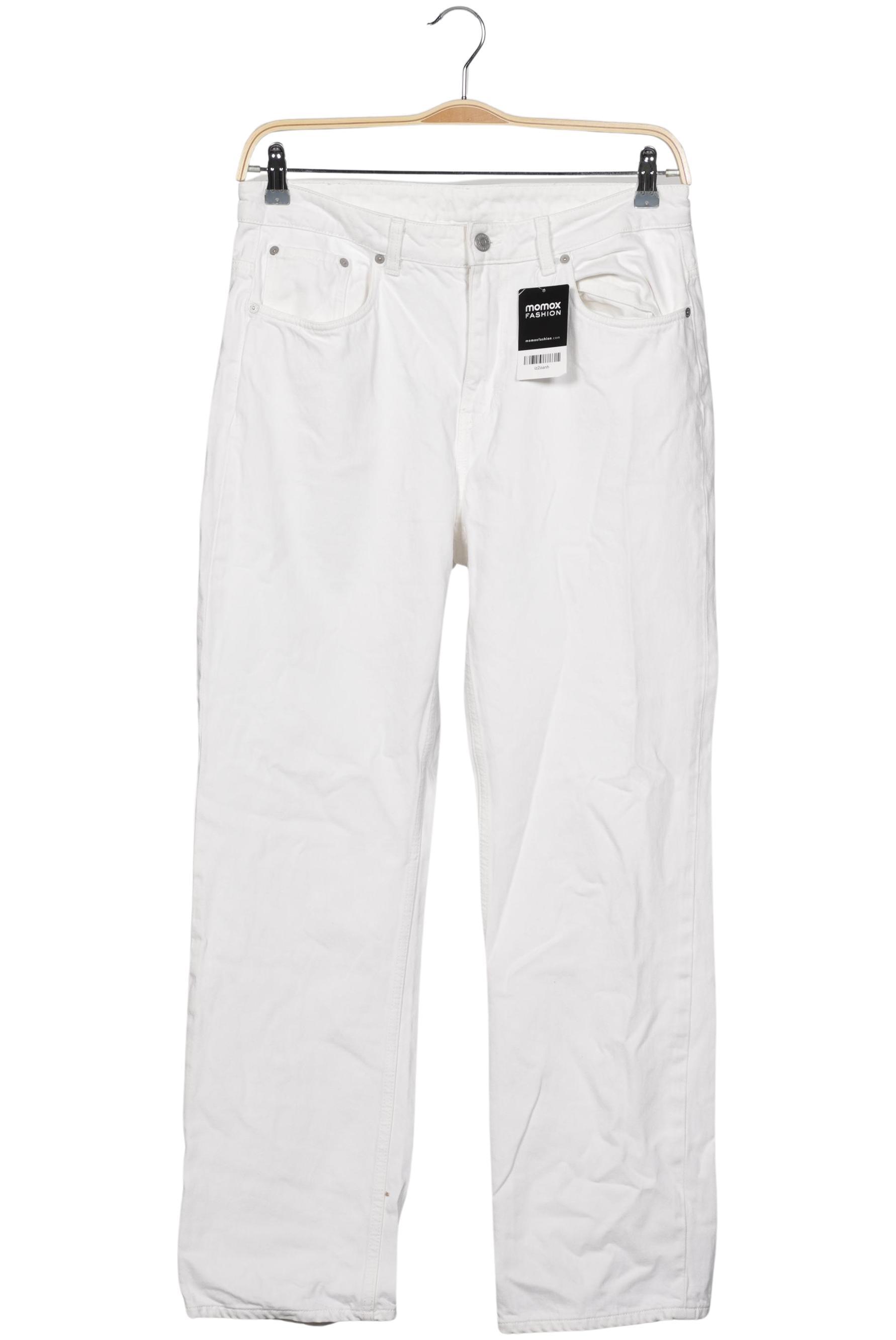 

Weekday Damen Jeans, weiß, Gr. 32