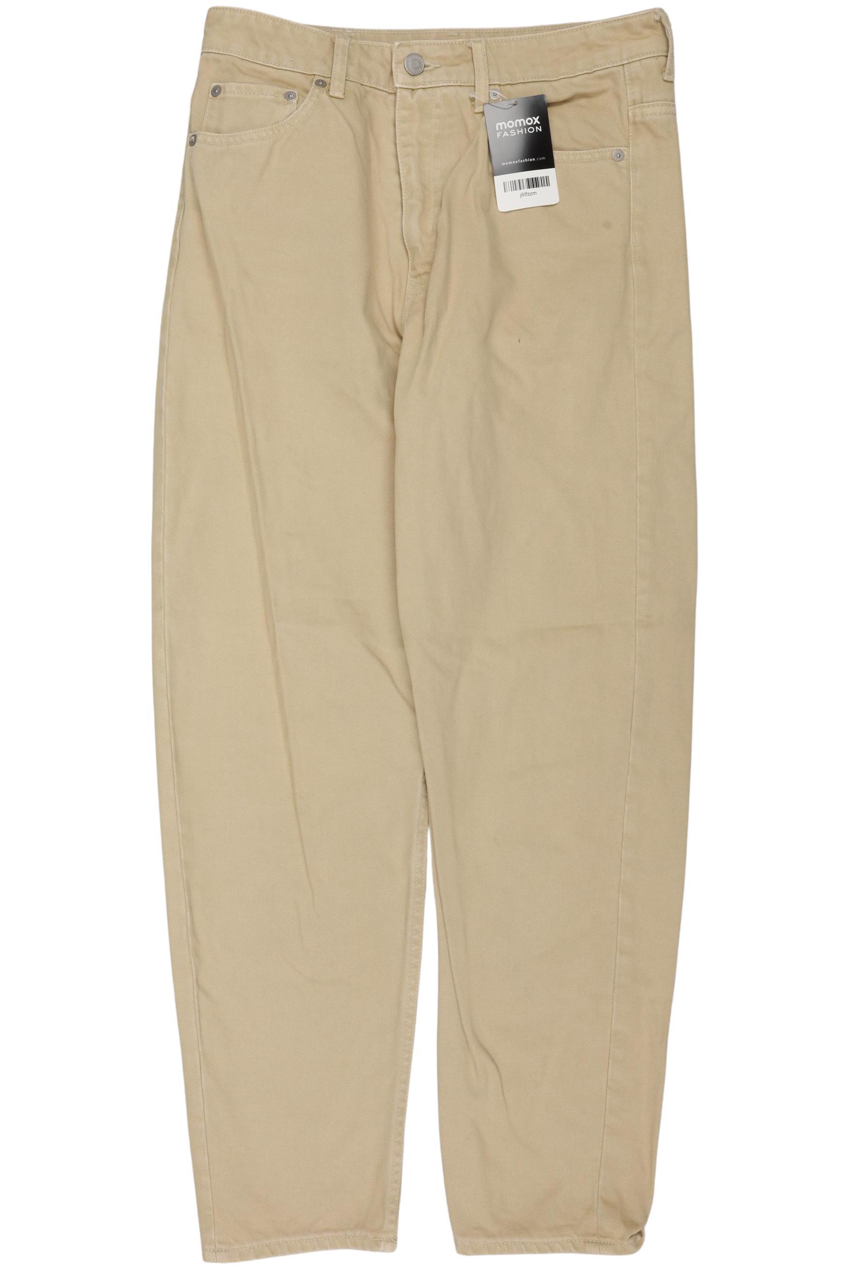 

Weekday Damen Jeans, beige, Gr. 28