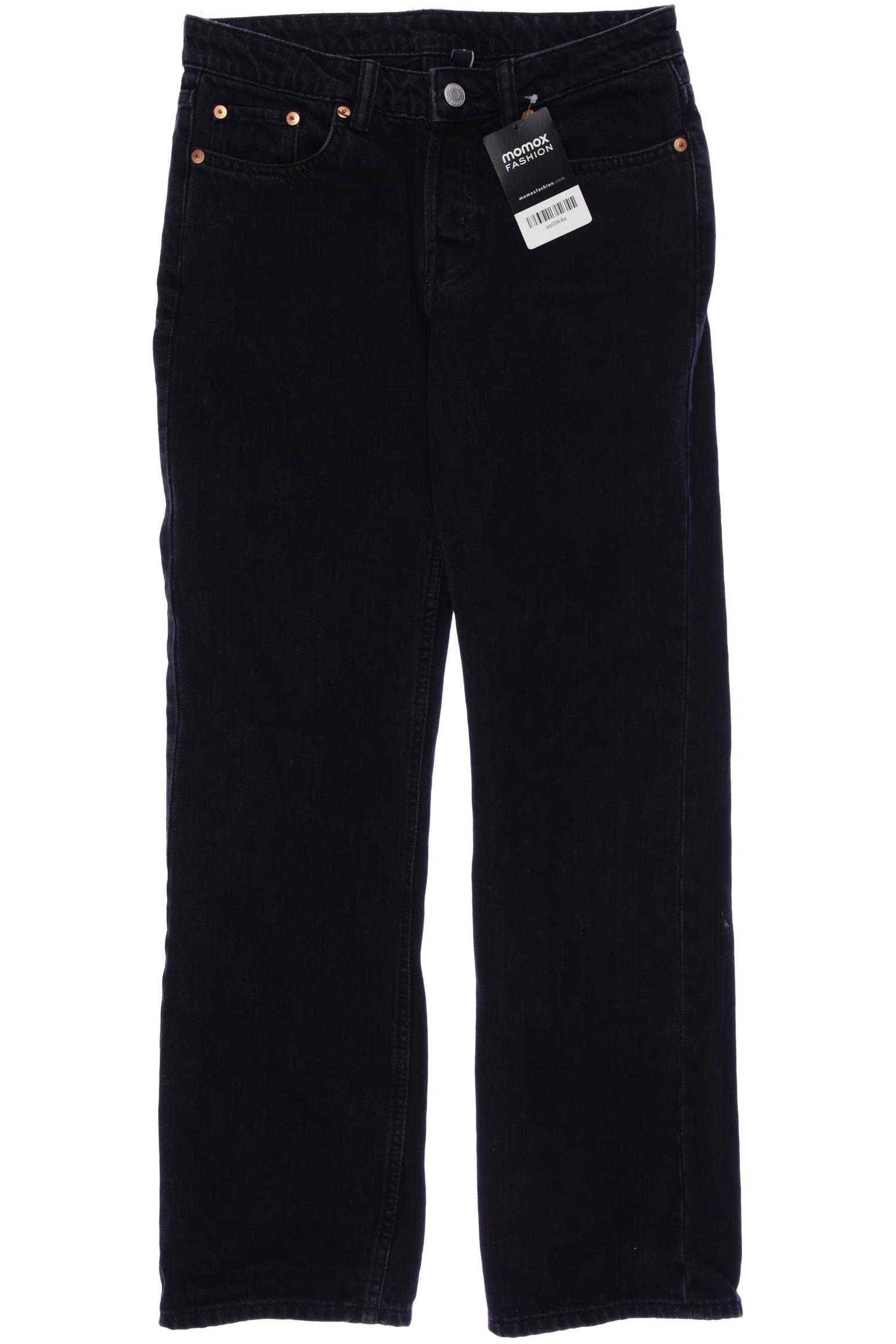 

Weekday Damen Jeans, schwarz, Gr. 26