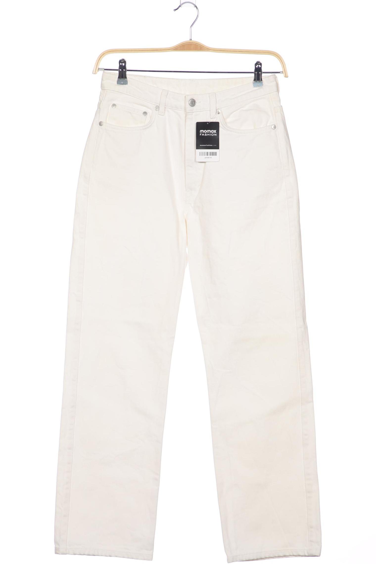 

Weekday Damen Jeans, weiß, Gr. 30