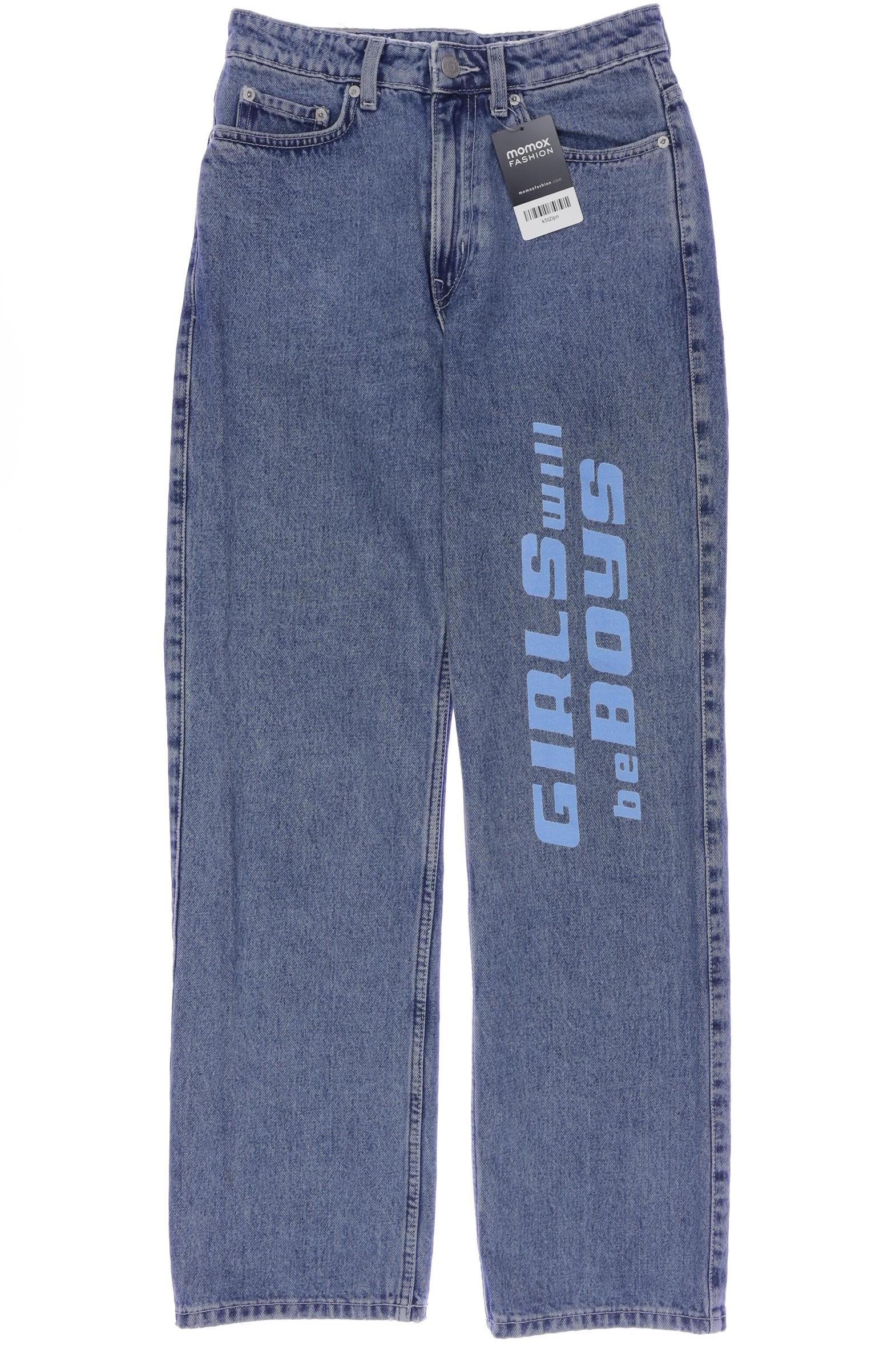

Weekday Damen Jeans, blau, Gr. 26