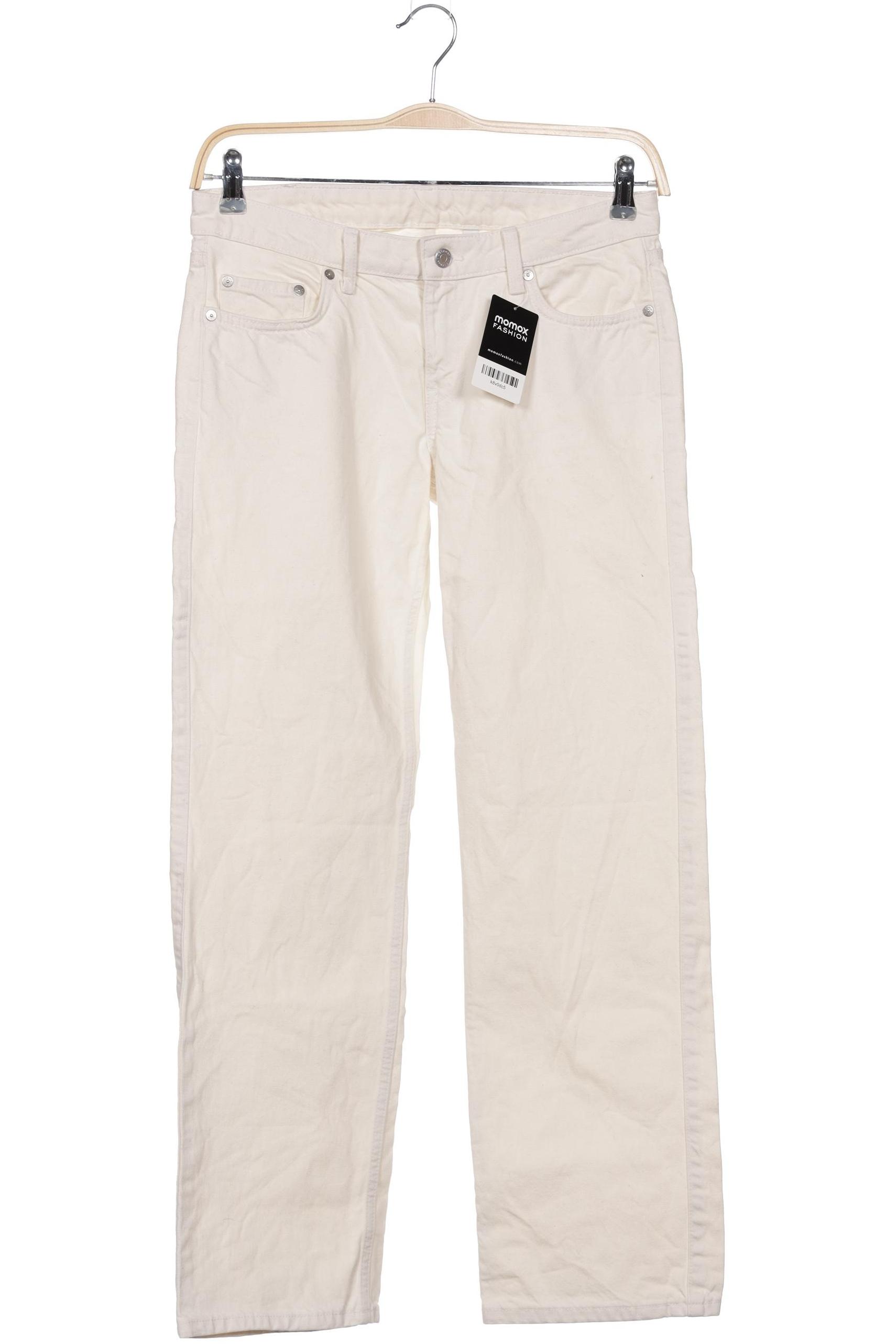 

Weekday Damen Jeans, cremeweiß, Gr. 27