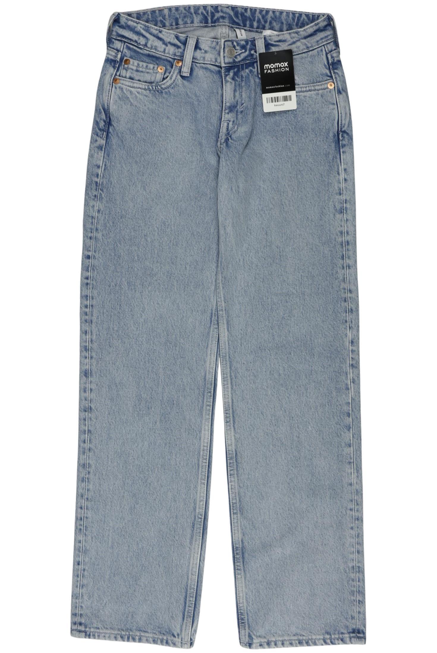 

Weekday Damen Jeans, hellblau, Gr. 0