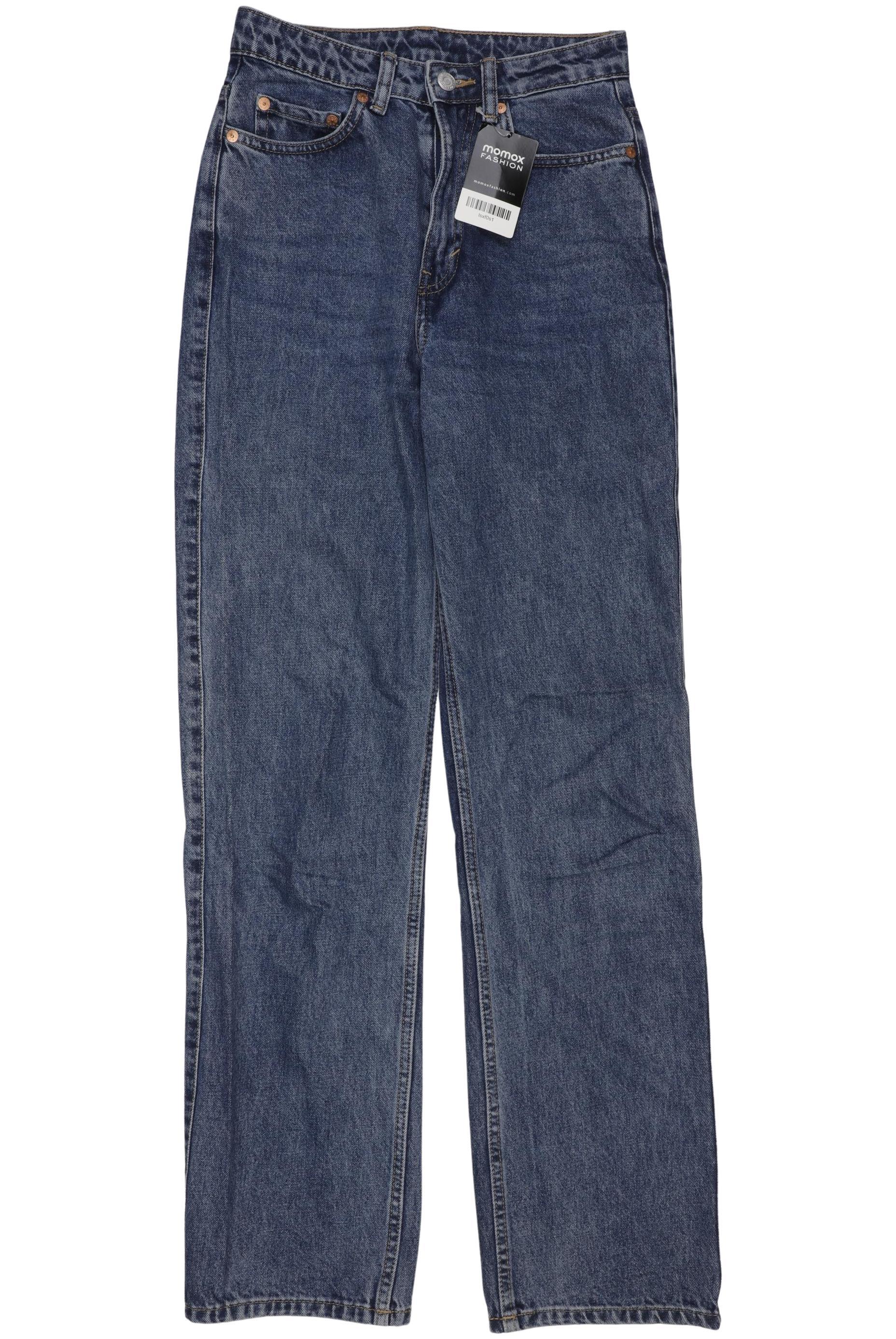 

Weekday Damen Jeans, blau, Gr. 25