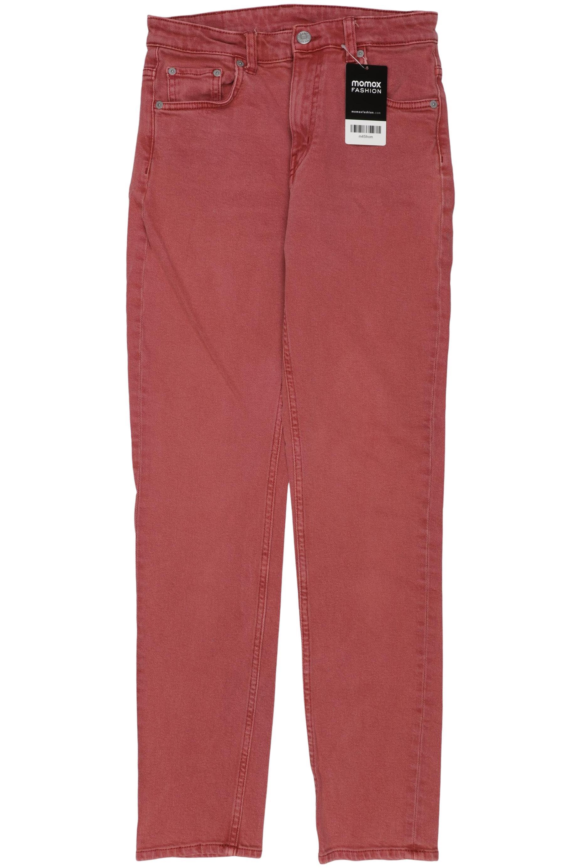 

Weekday Damen Jeans, rot, Gr. 26