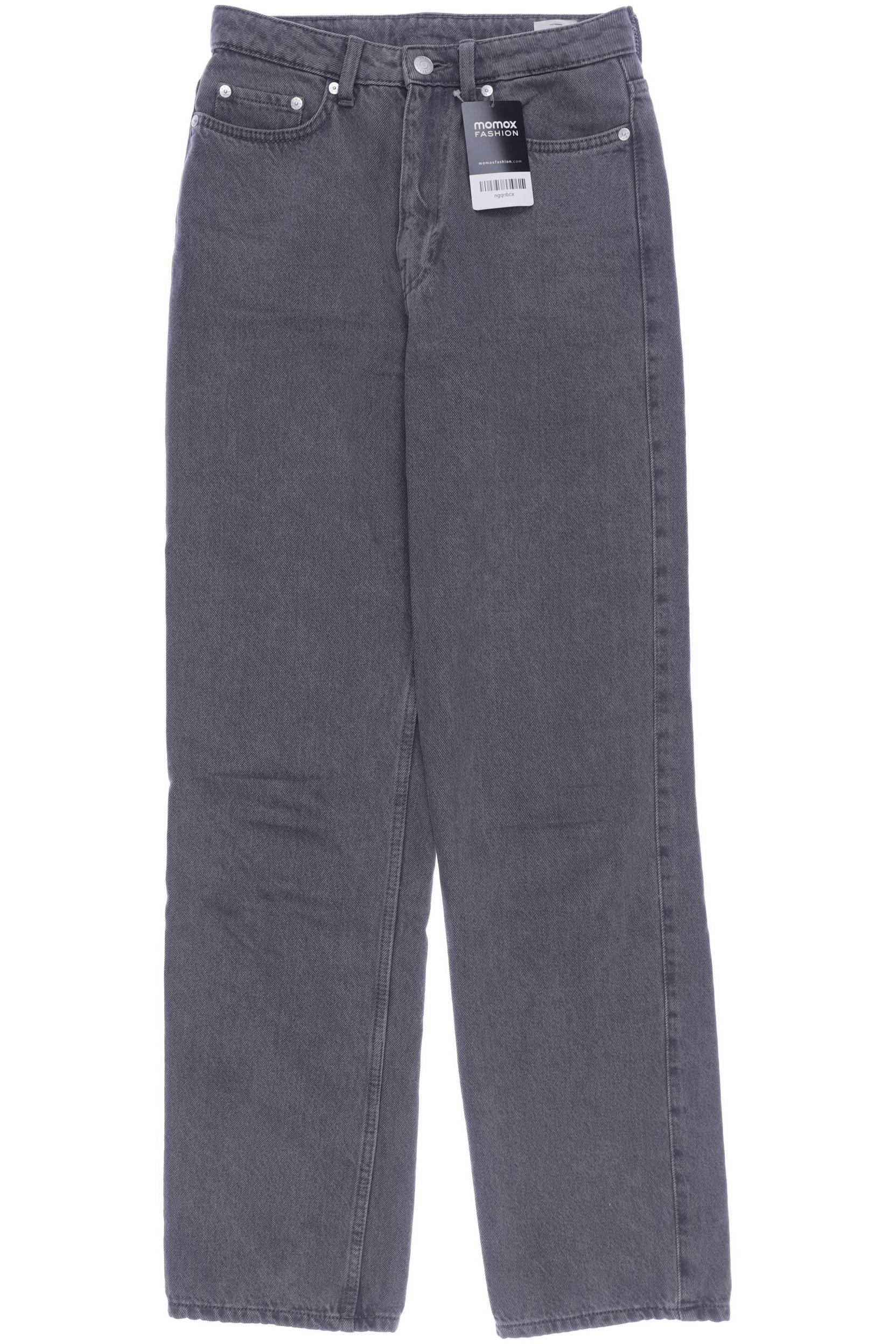 

Weekday Damen Jeans, grau, Gr. 26