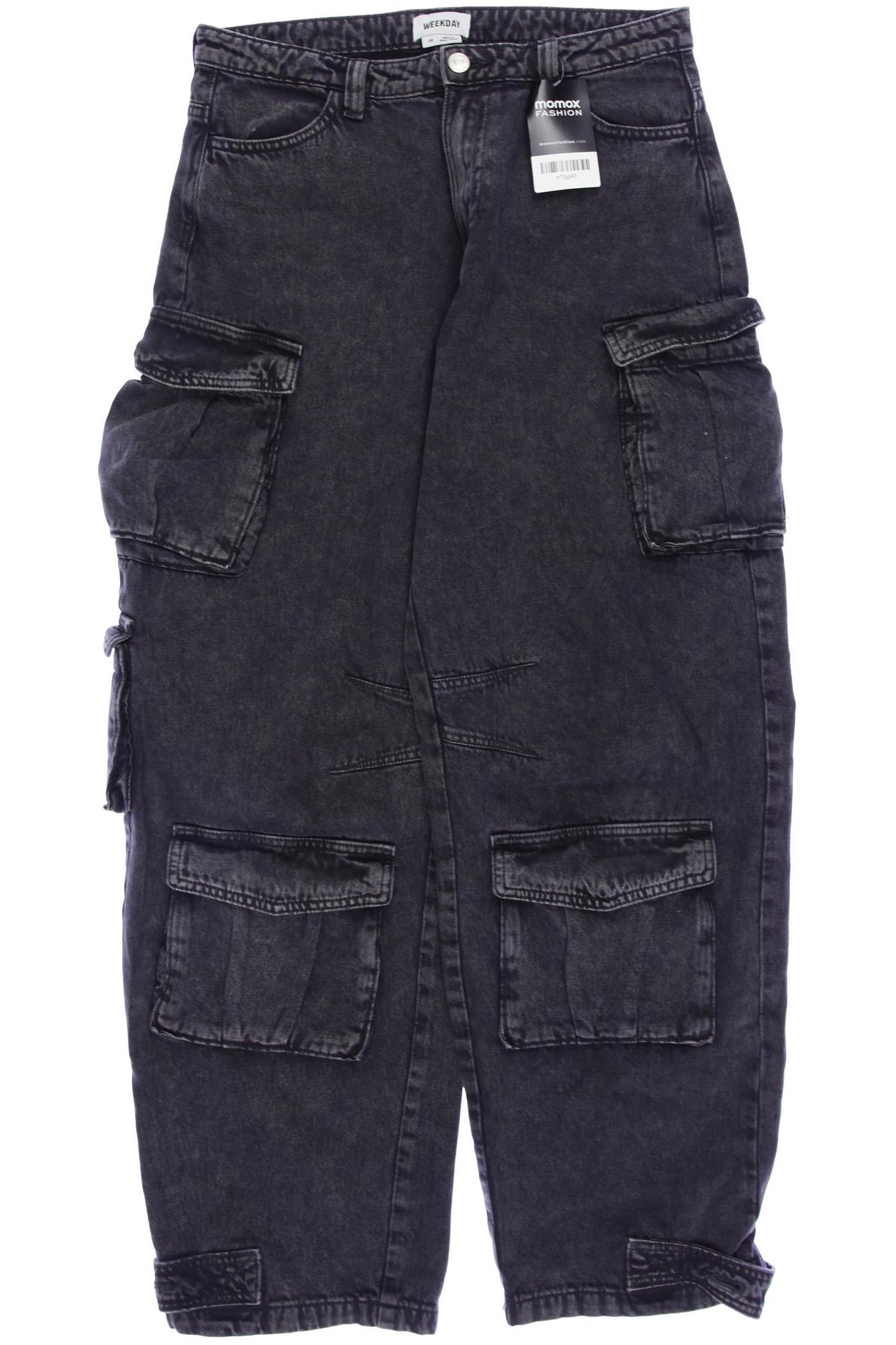 

Weekday Damen Jeans, grau