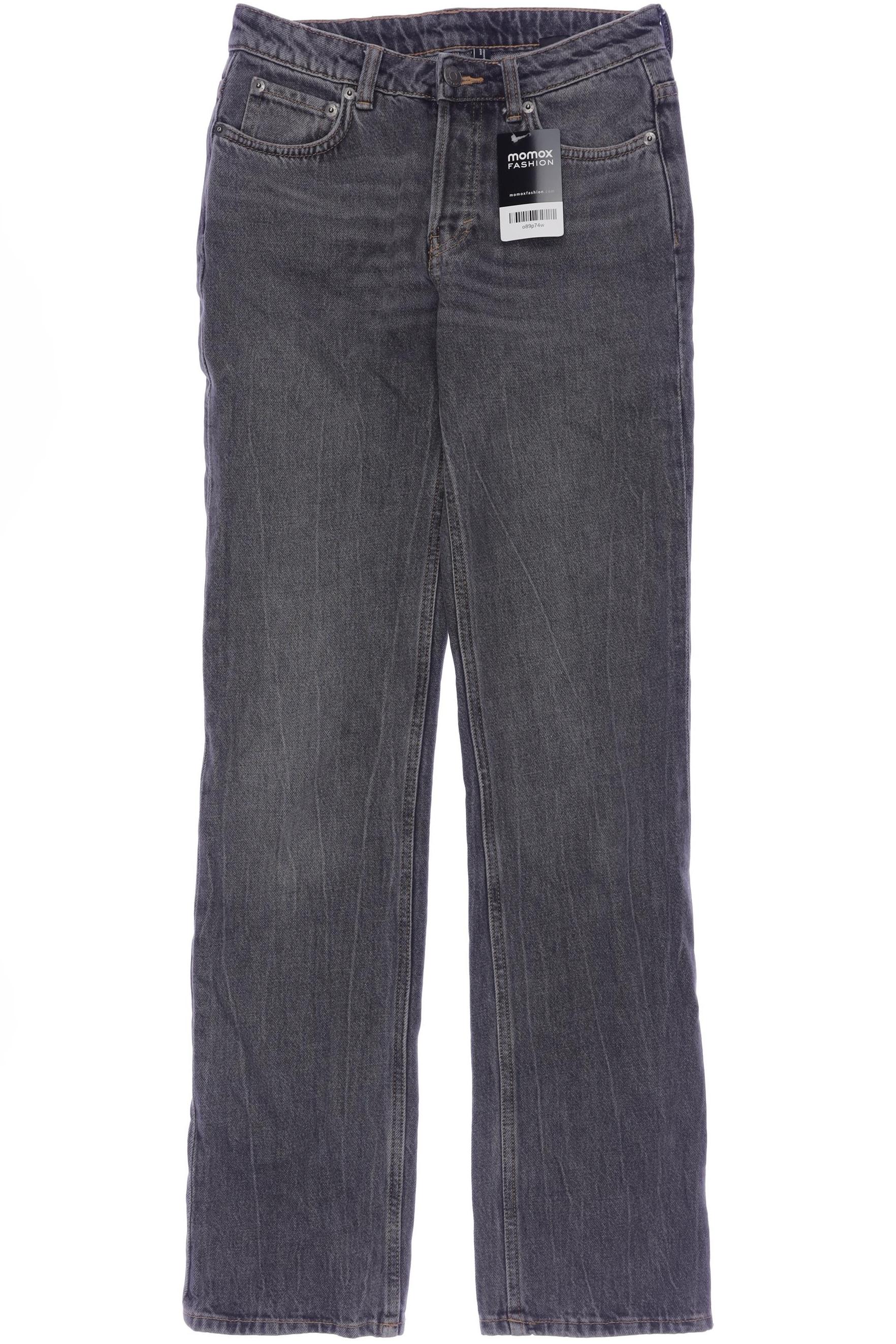 

Weekday Damen Jeans, grau, Gr. 25