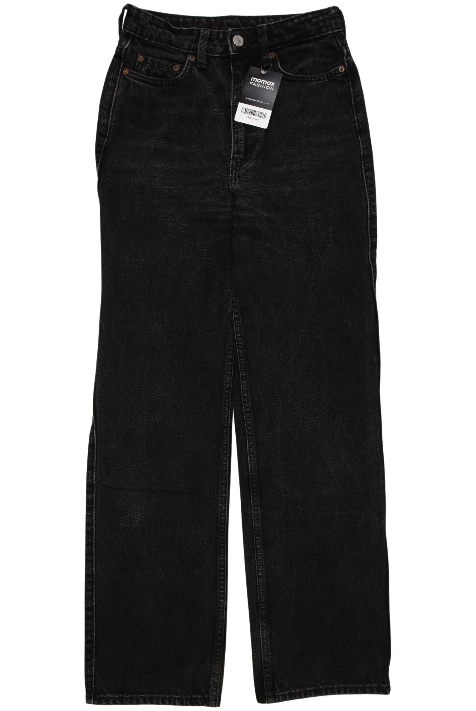 

Weekday Damen Jeans, grau, Gr. 25