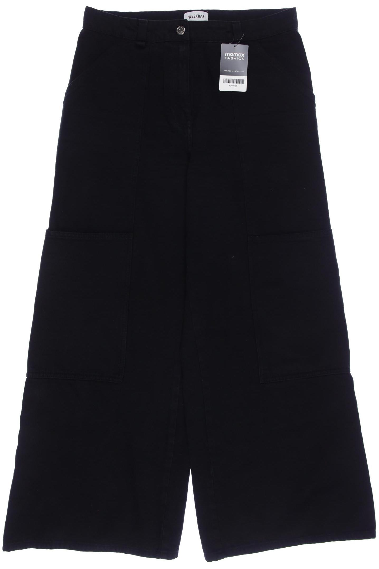 

Weekday Damen Jeans, schwarz, Gr. 38