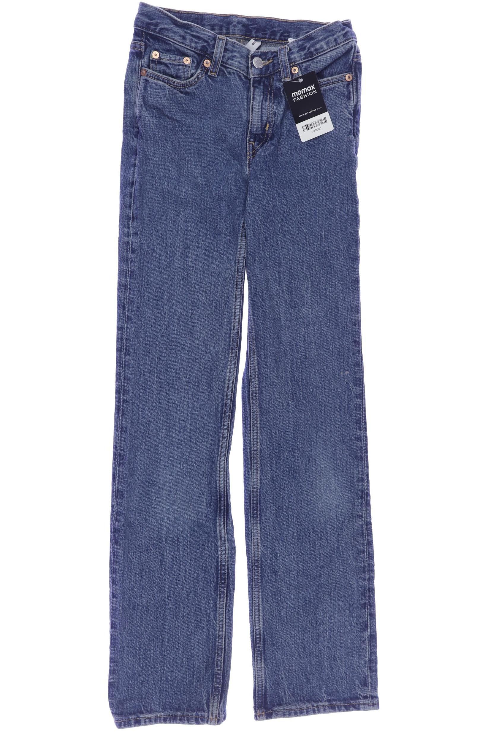 

Weekday Damen Jeans, blau, Gr. 24