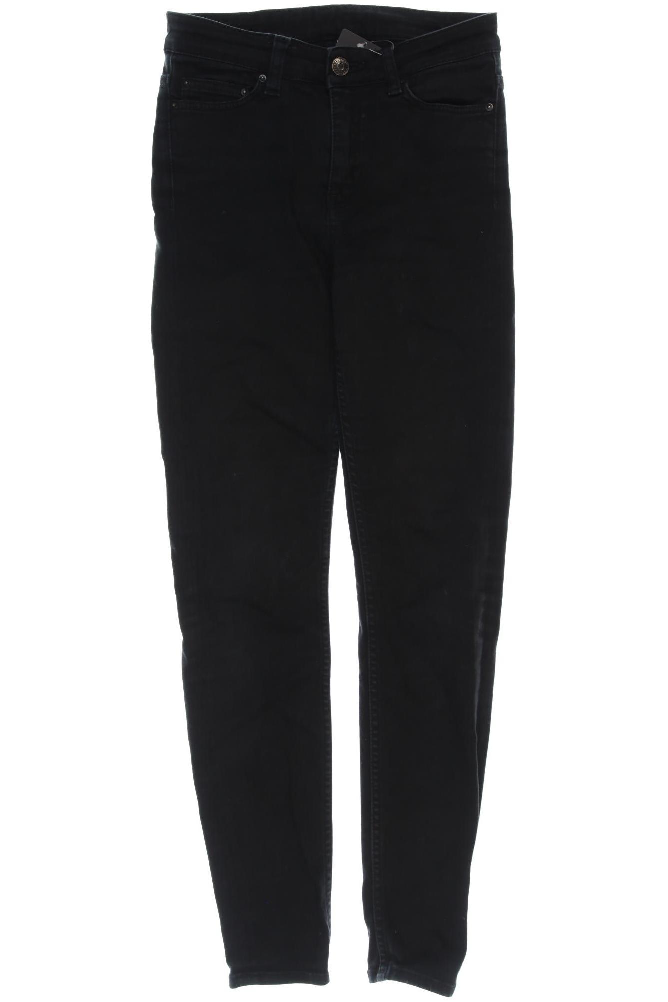 

Weekday Damen Jeans, schwarz, Gr. 25