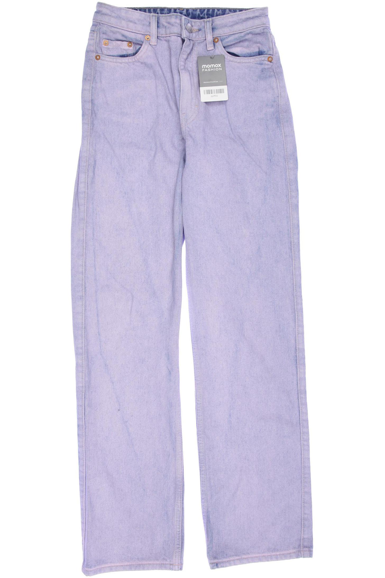 

Weekday Damen Jeans, flieder, Gr. 25