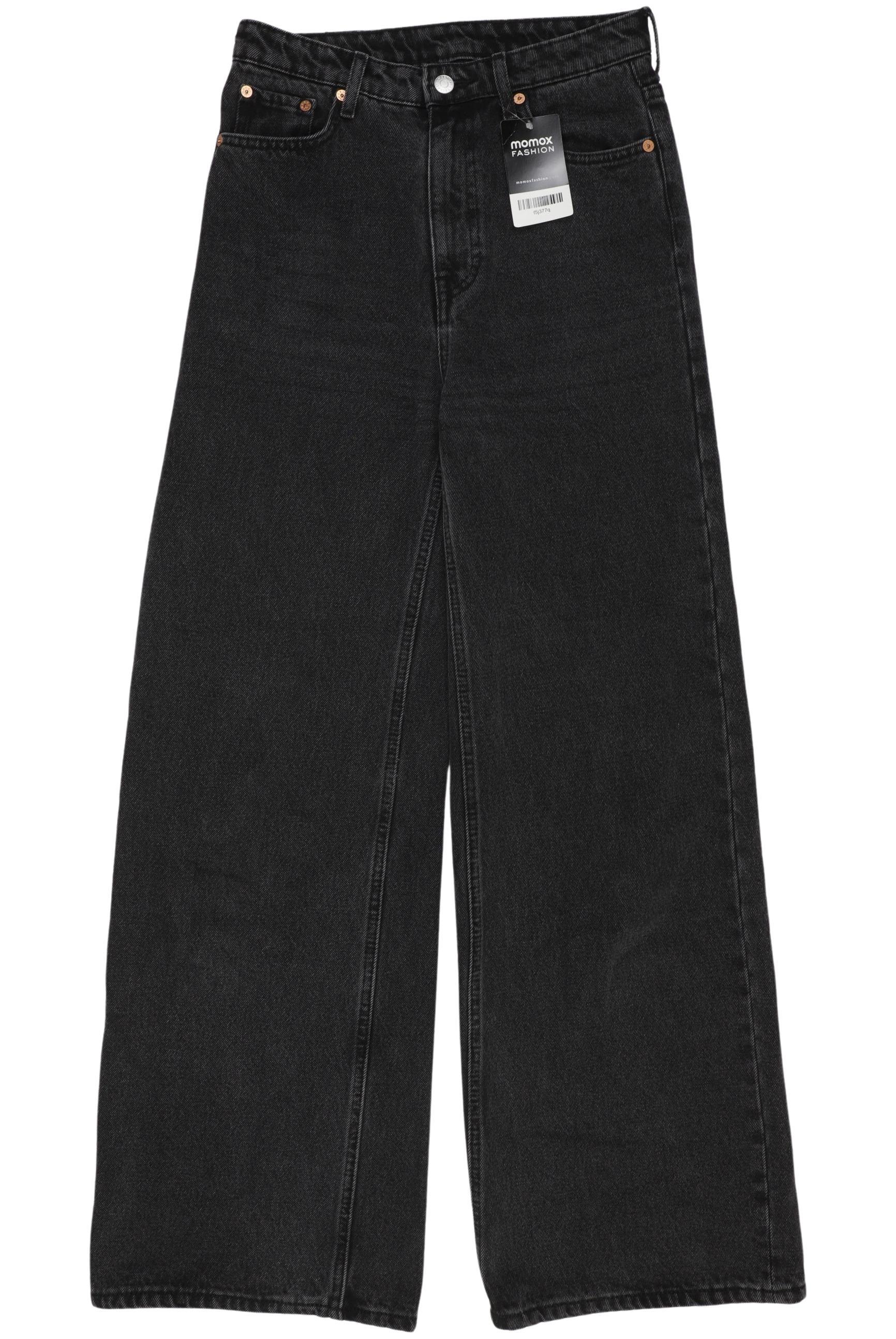 

Weekday Damen Jeans, schwarz, Gr. 26