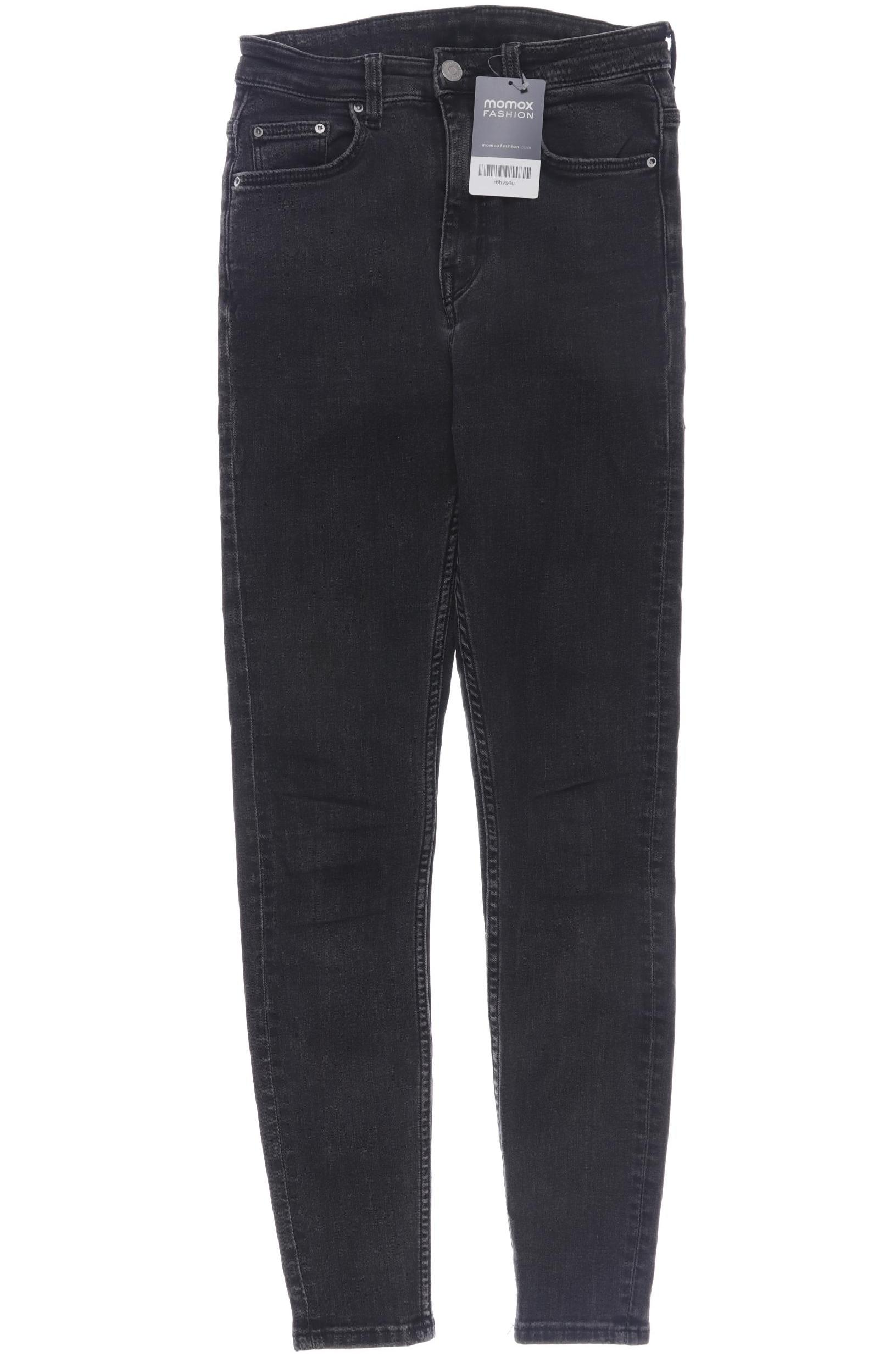 

Weekday Damen Jeans, schwarz, Gr. 26