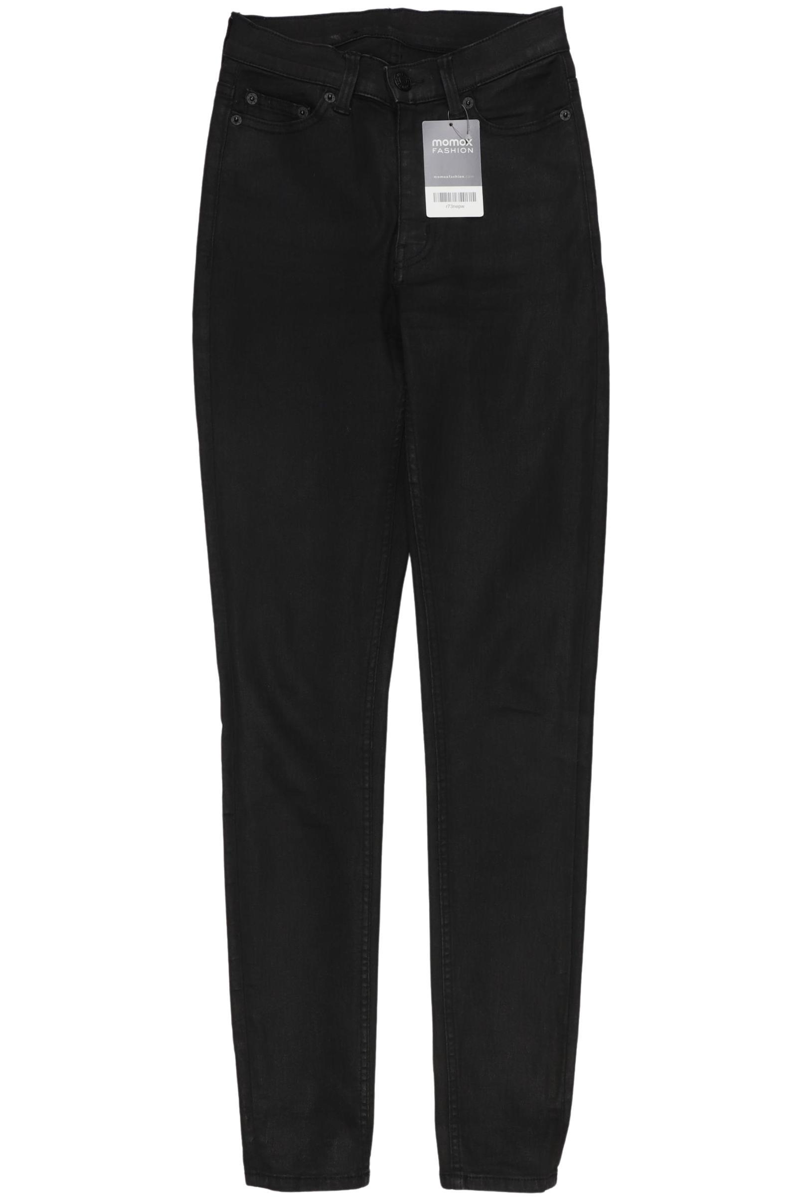 

Weekday Damen Jeans, schwarz, Gr. 24
