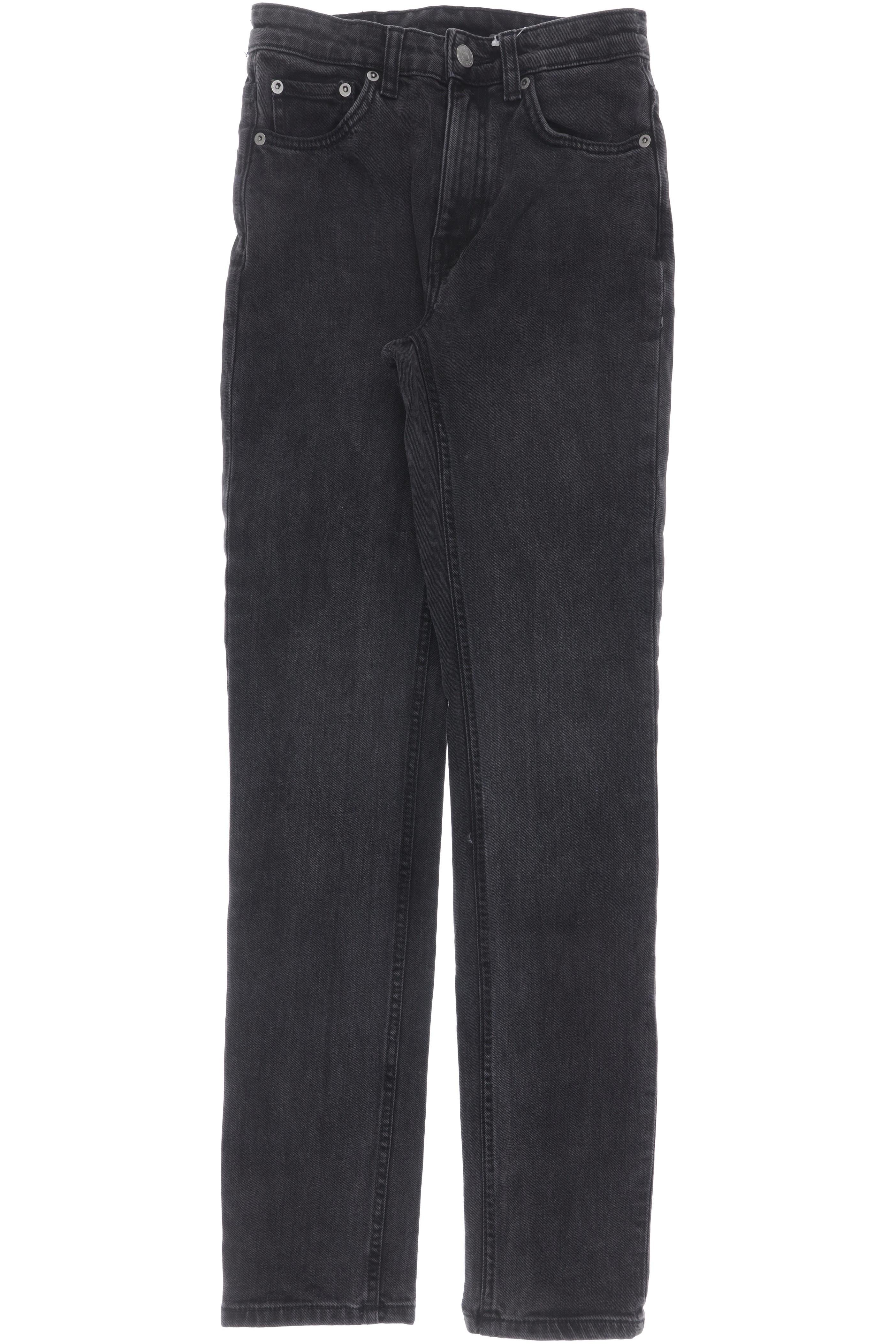 

Weekday Damen Jeans, grau, Gr. 24
