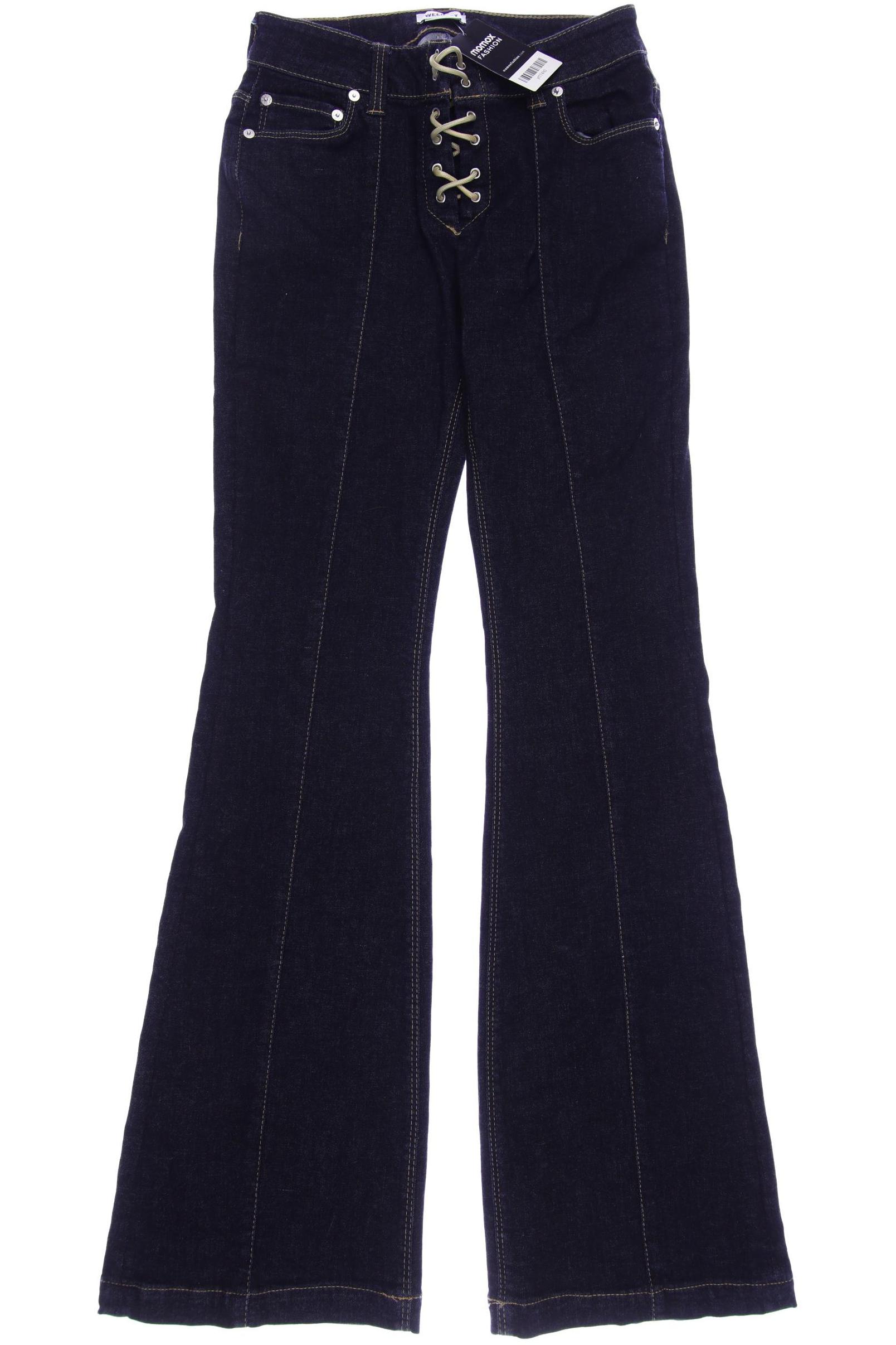 

Weekday Damen Jeans, marineblau, Gr. 27