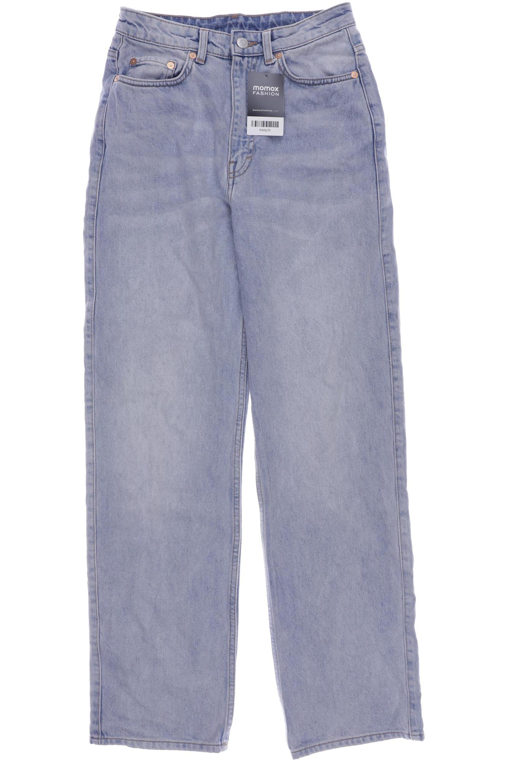 

Weekday Damen Jeans, hellblau, Gr. 26
