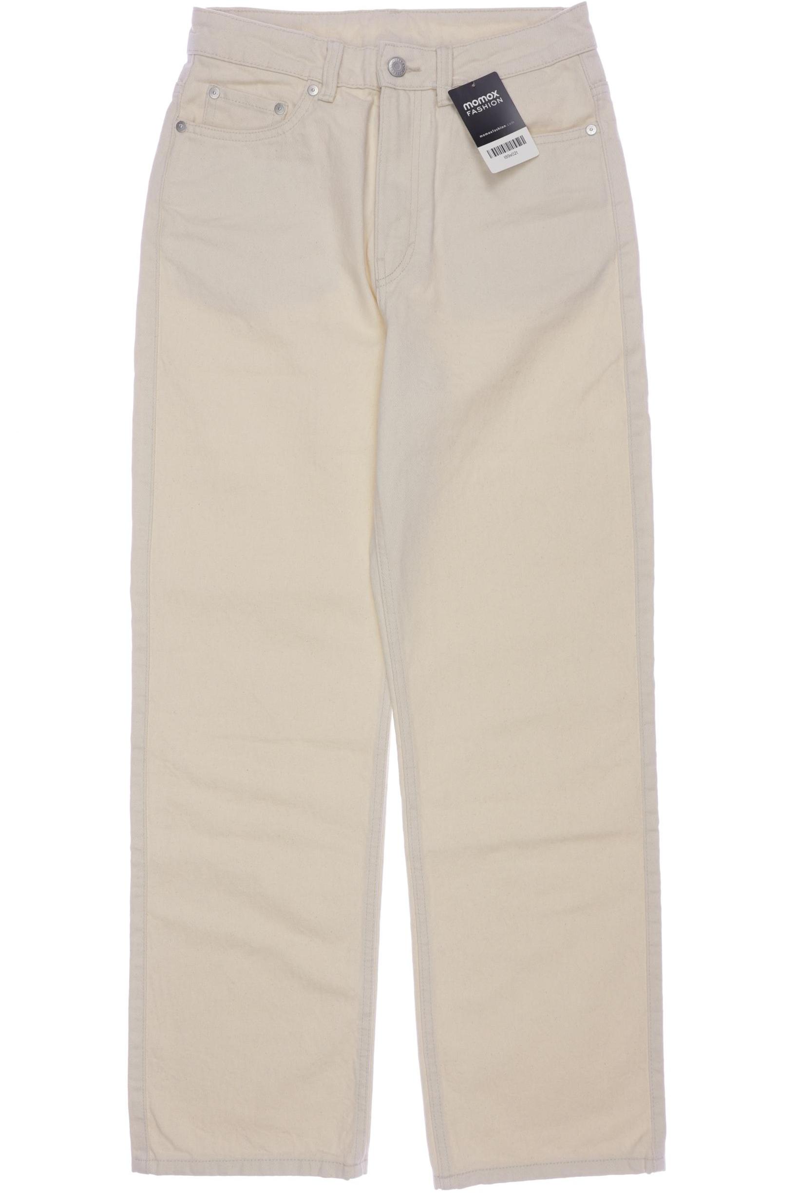 

Weekday Damen Jeans, cremeweiß, Gr. 27