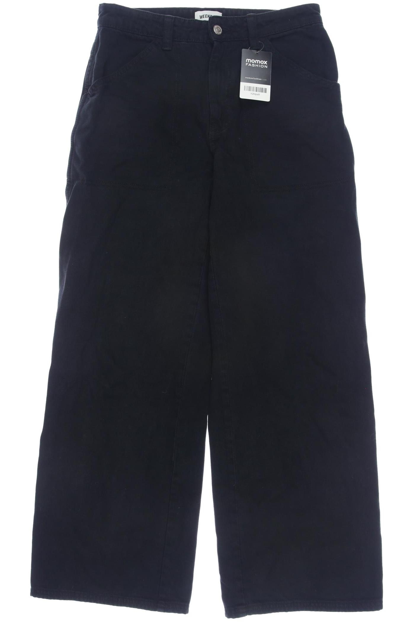 

Weekday Damen Jeans, schwarz, Gr. 38