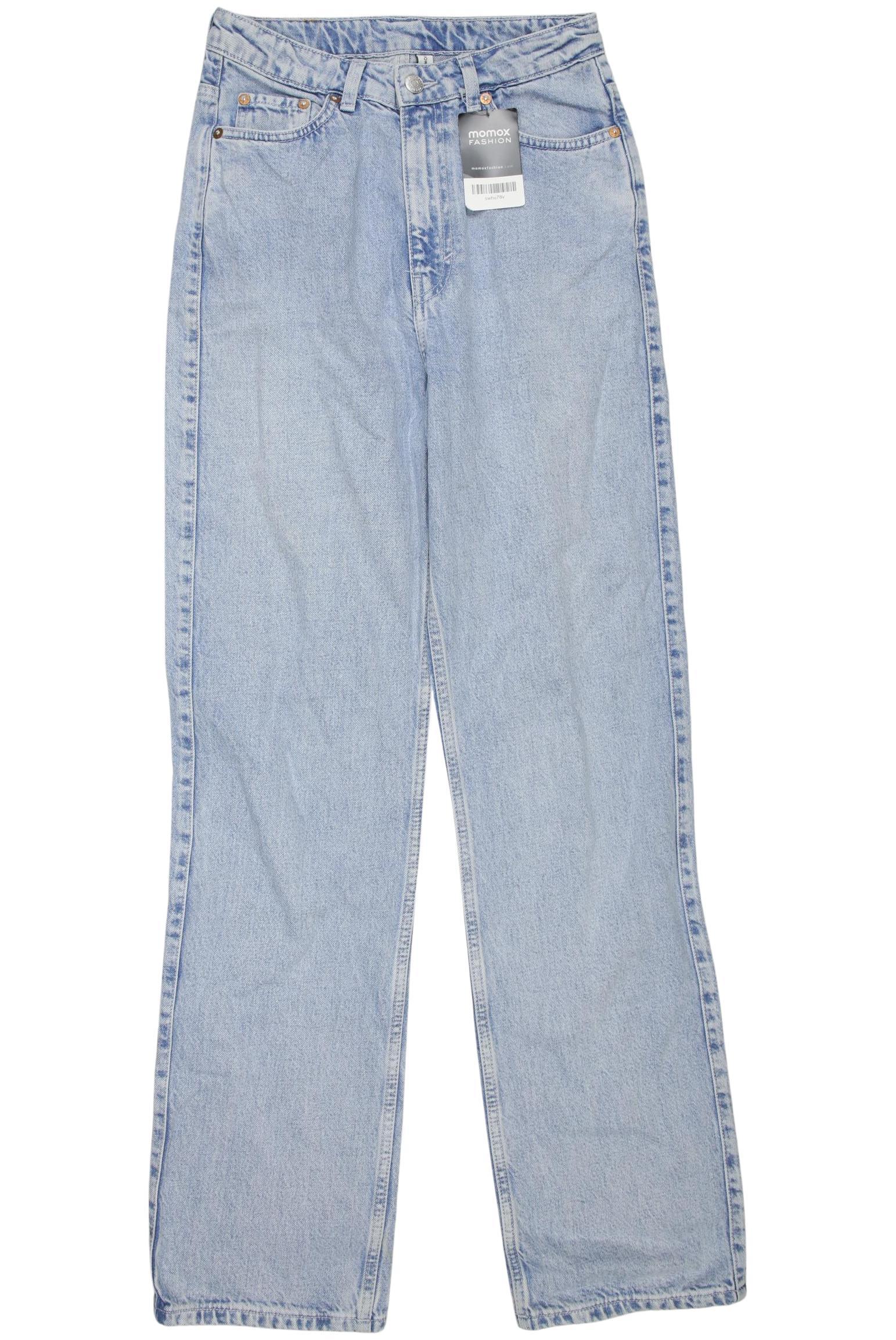

Weekday Damen Jeans, hellblau, Gr. 26