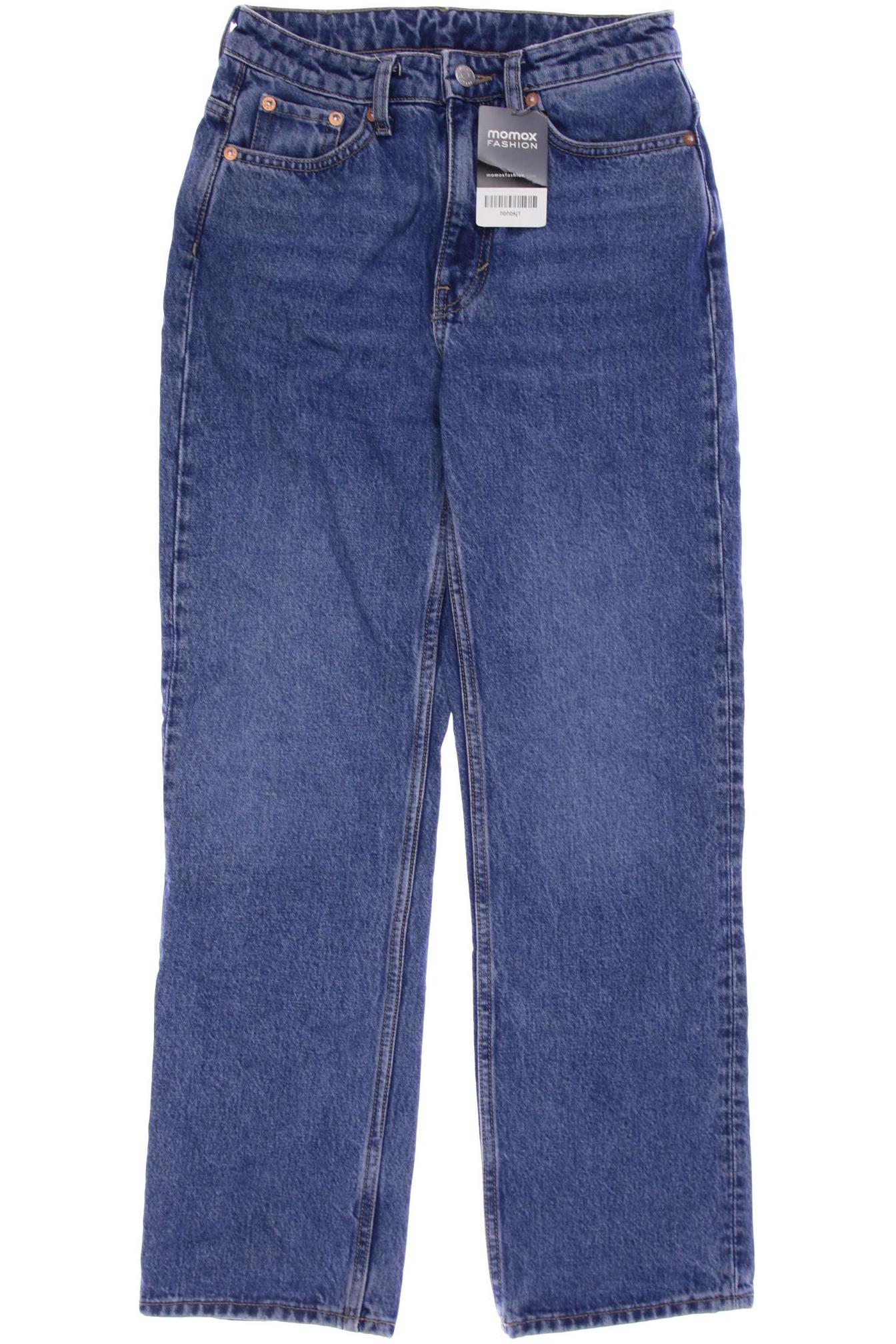 

Weekday Damen Jeans, blau, Gr. 25