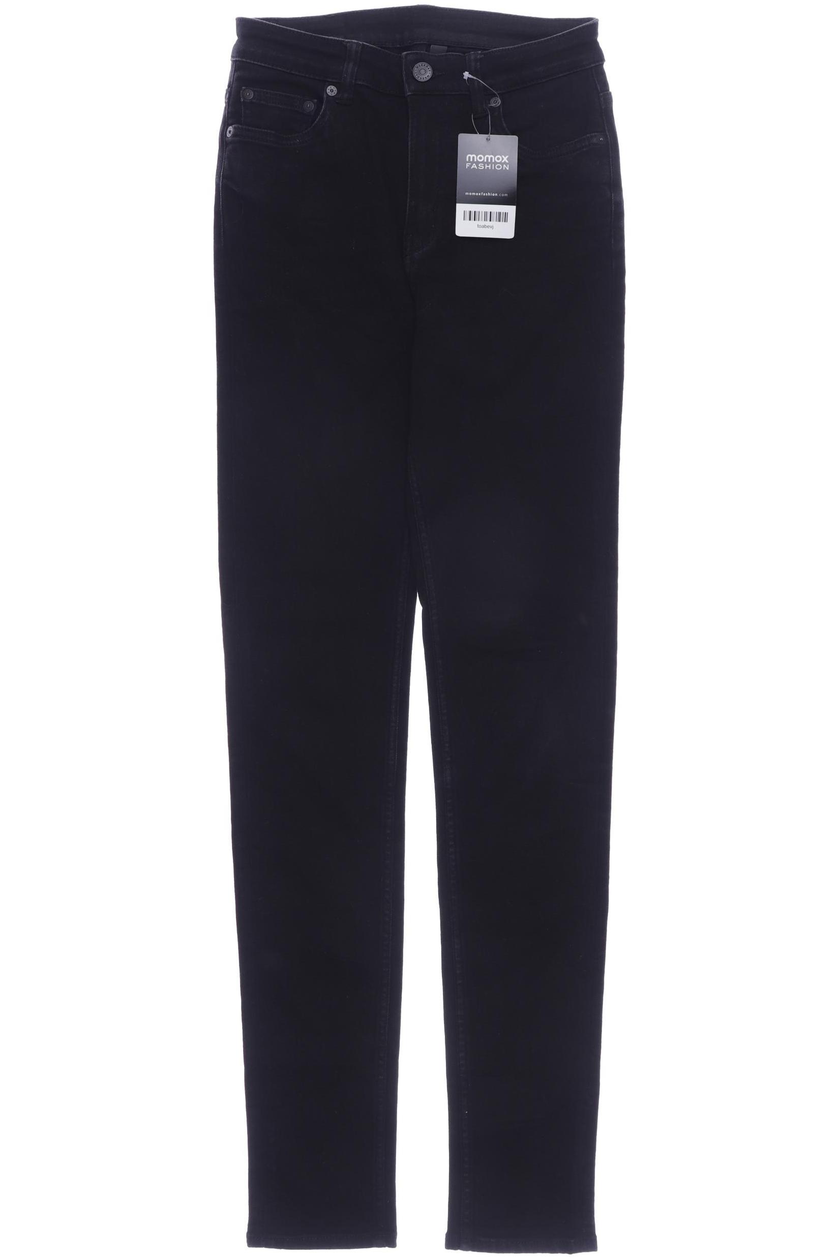 

Weekday Damen Jeans, schwarz