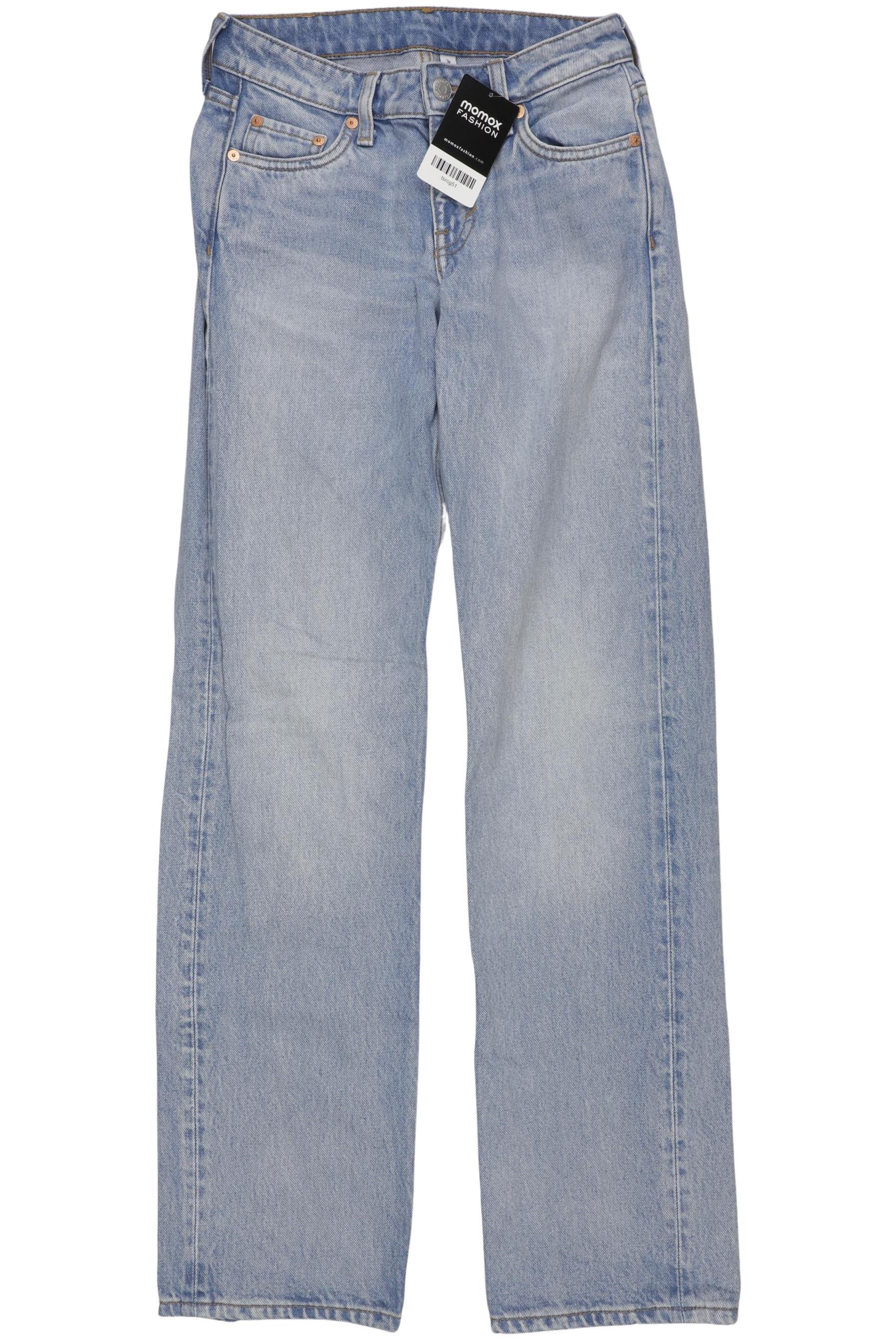 

Weekday Damen Jeans, hellblau, Gr. 0