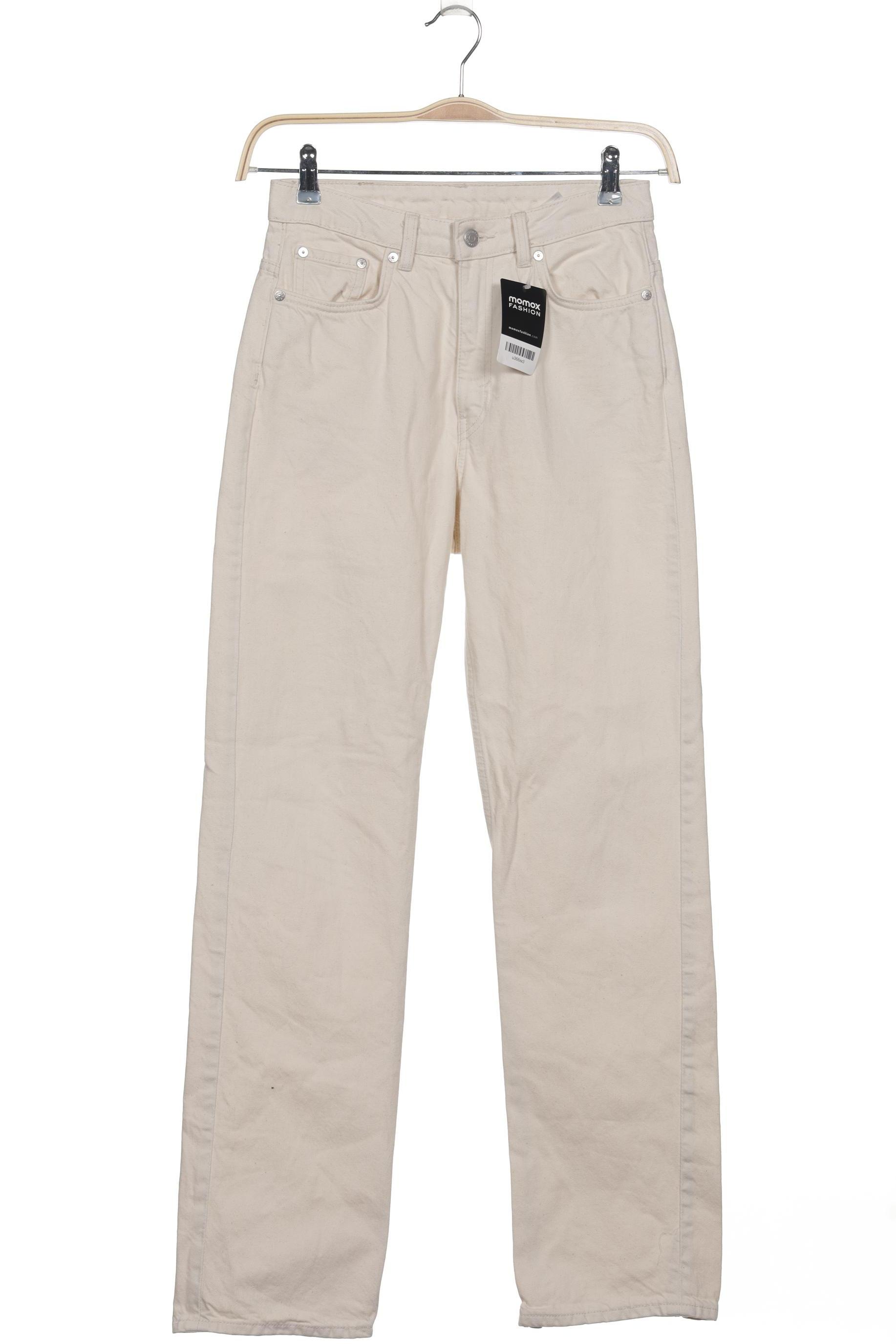 

Weekday Damen Jeans, cremeweiß, Gr. 27