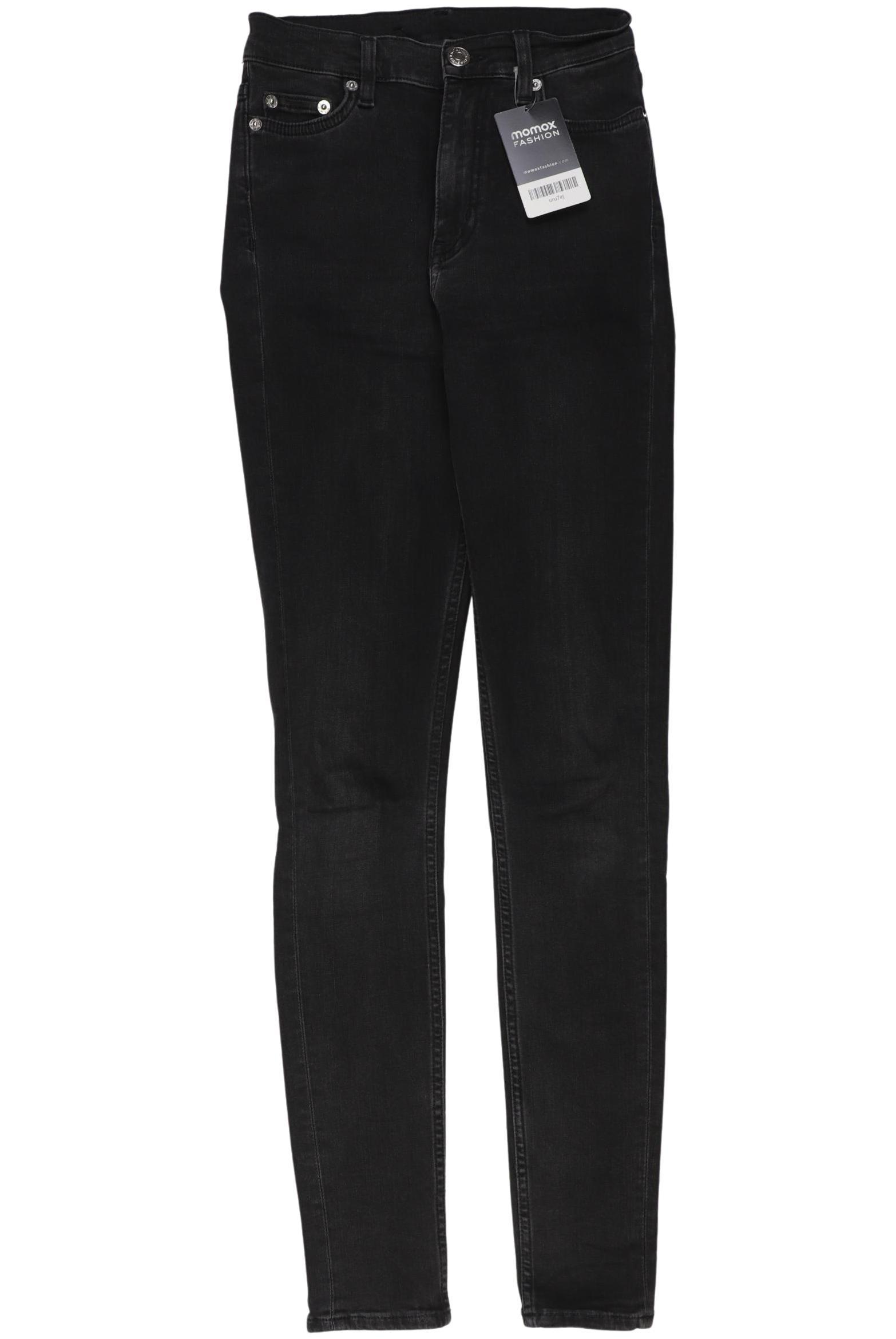 

Weekday Damen Jeans, schwarz, Gr. 24