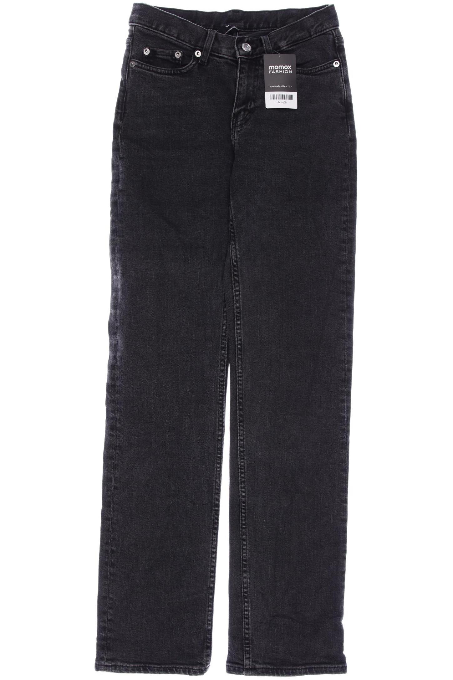 

Weekday Damen Jeans, grau, Gr. 24