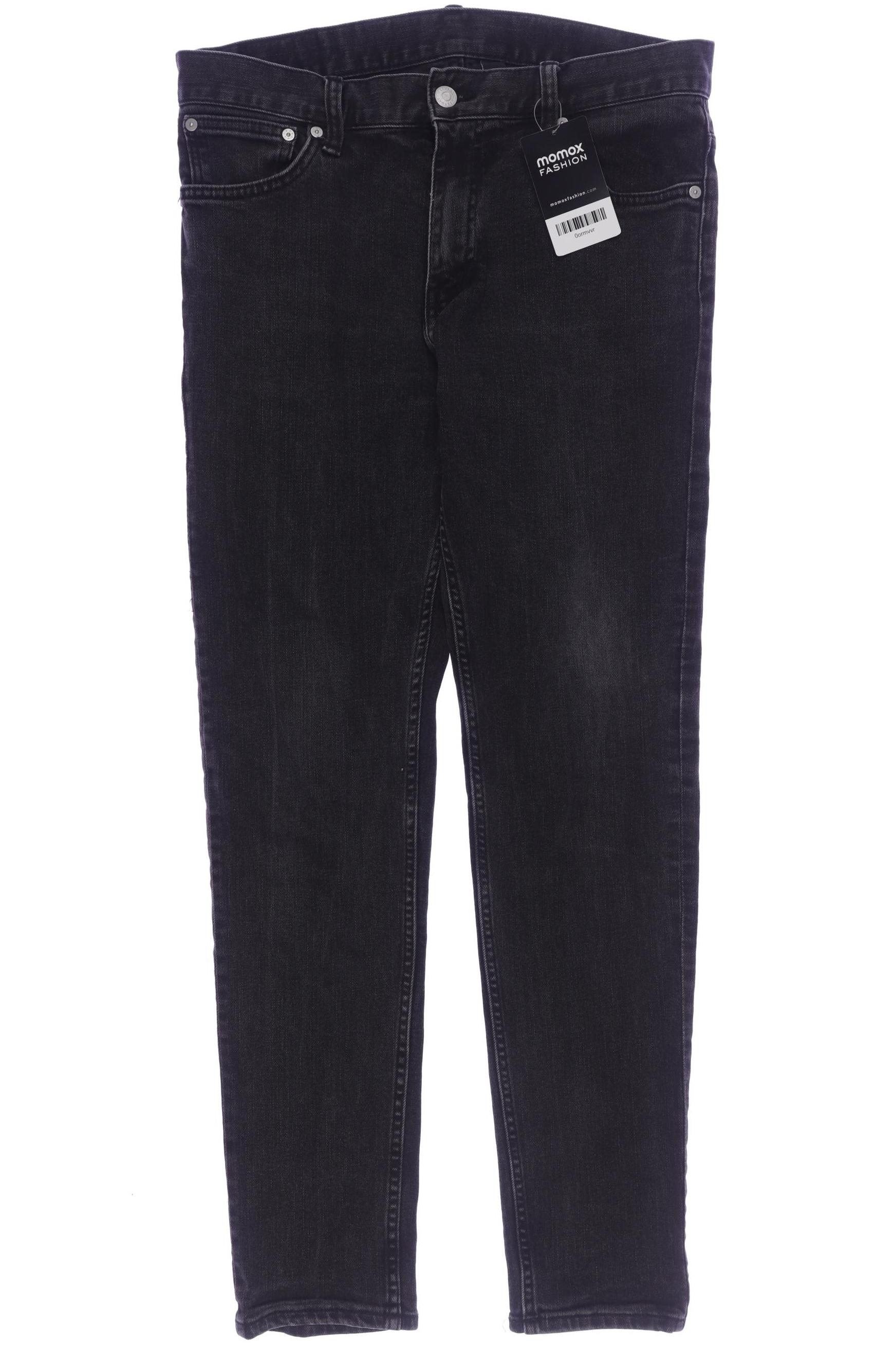 

Weekday Damen Jeans, schwarz, Gr. 30