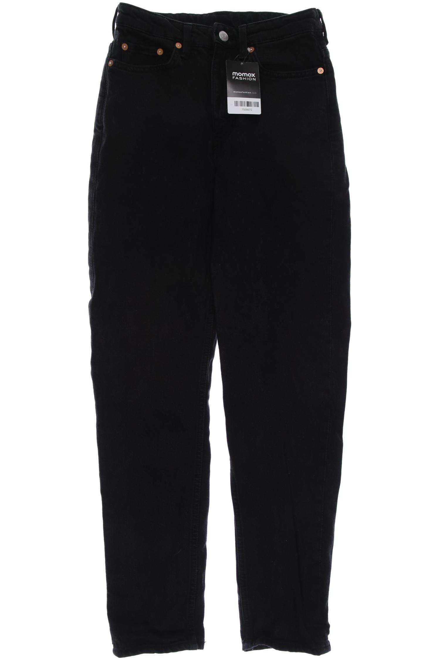 

Weekday Damen Jeans, schwarz, Gr. 26