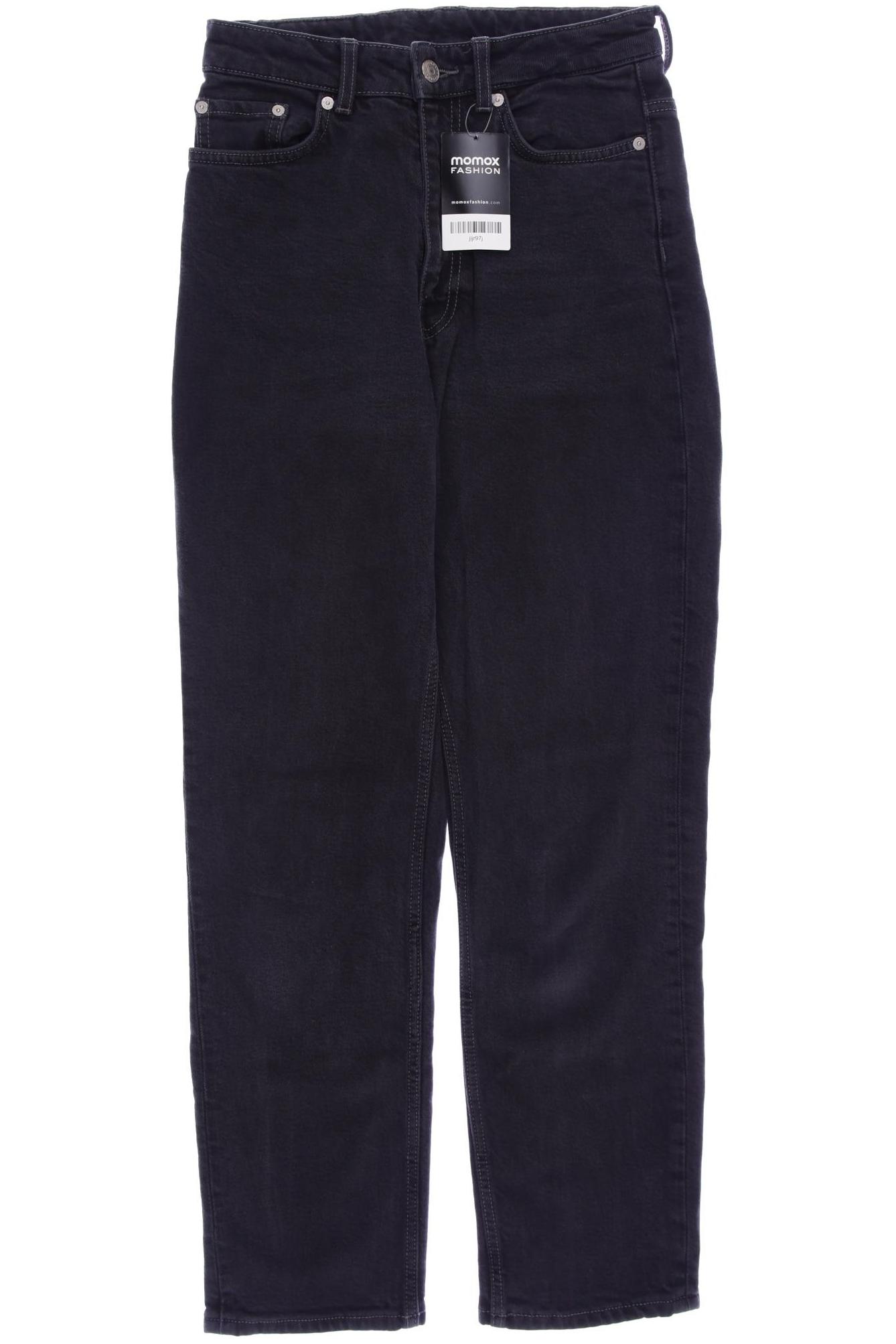 

Weekday Damen Jeans, schwarz, Gr. 26