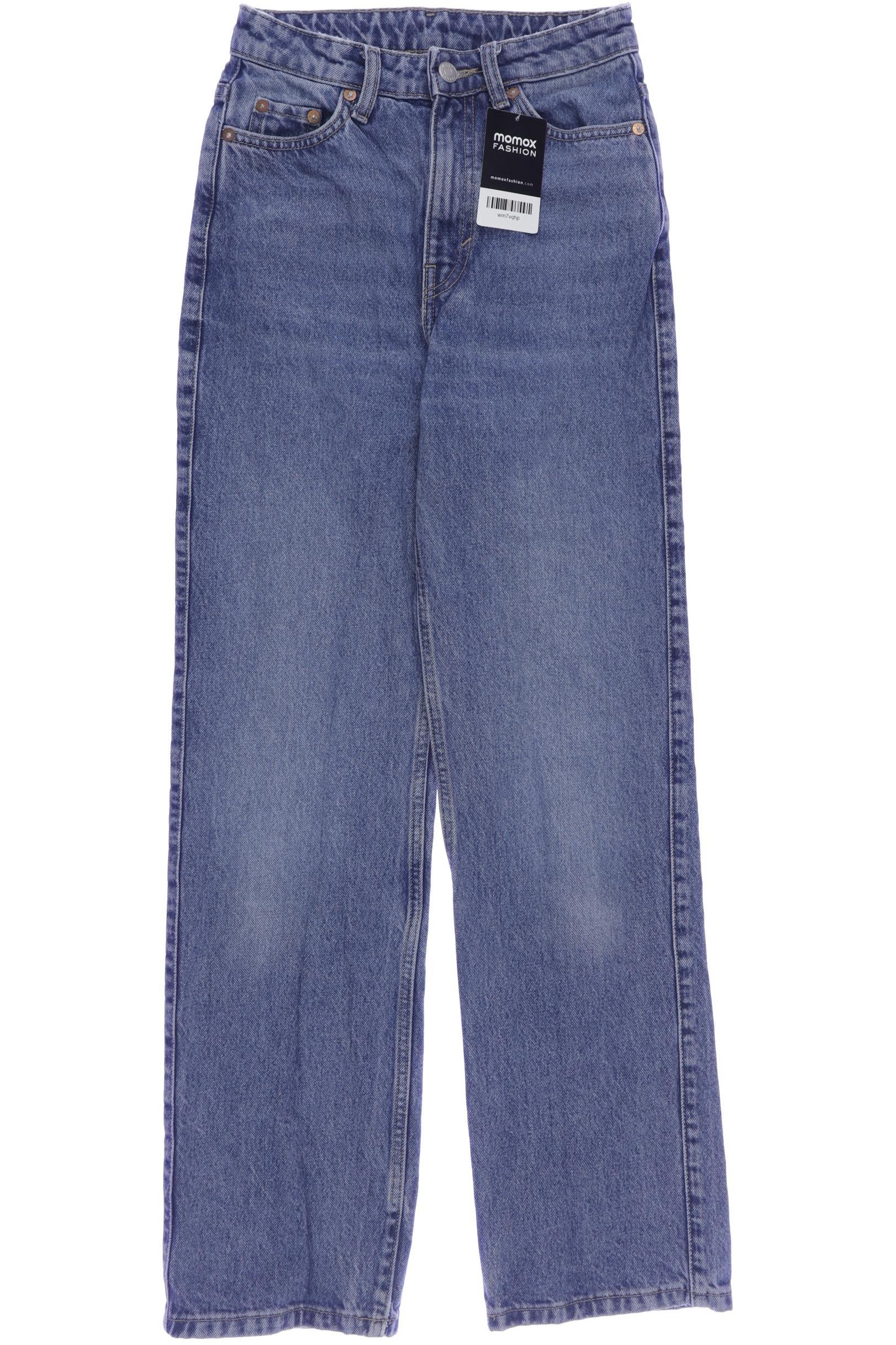 

Weekday Damen Jeans, blau, Gr. 24