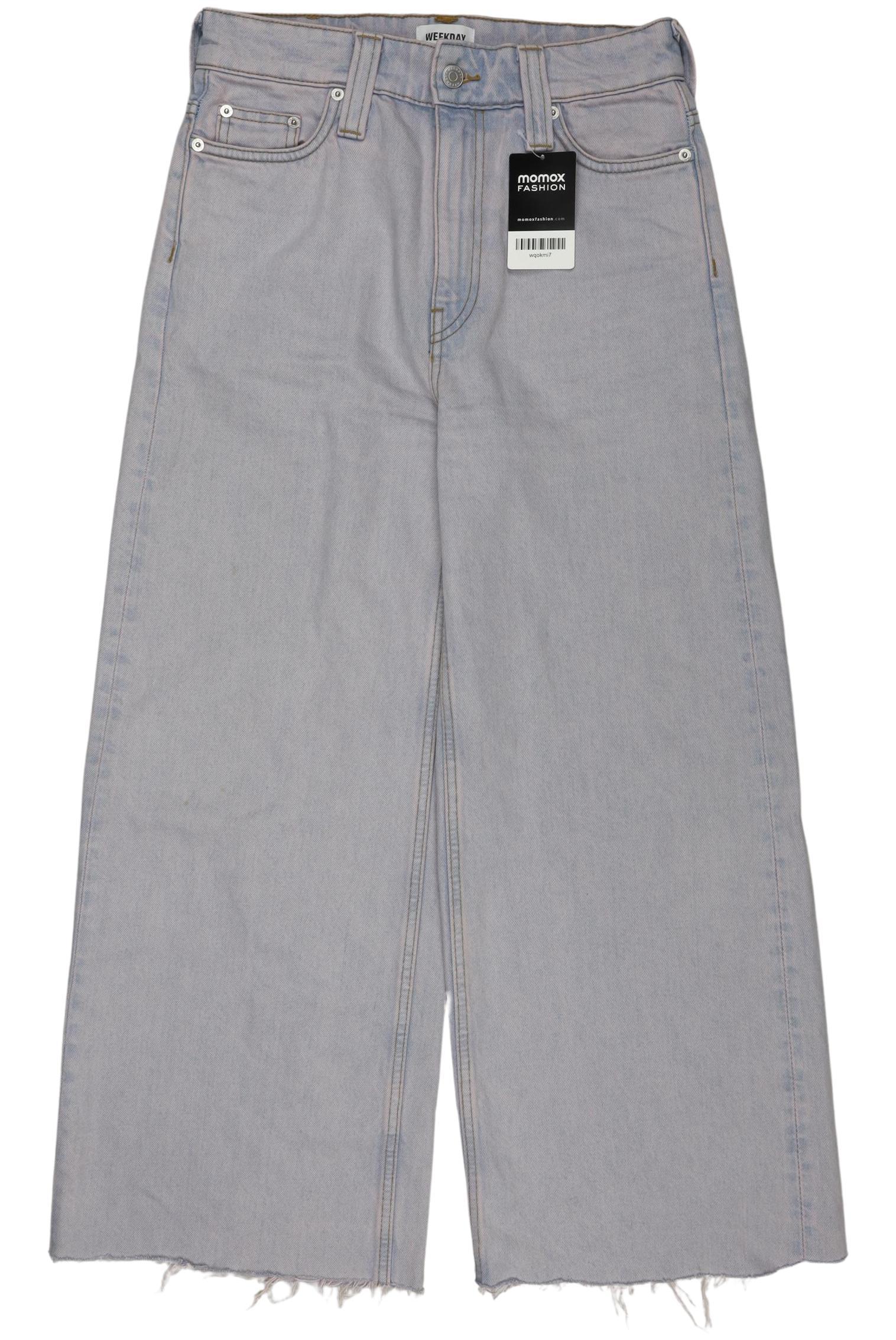 

Weekday Damen Jeans, hellblau, Gr. 24