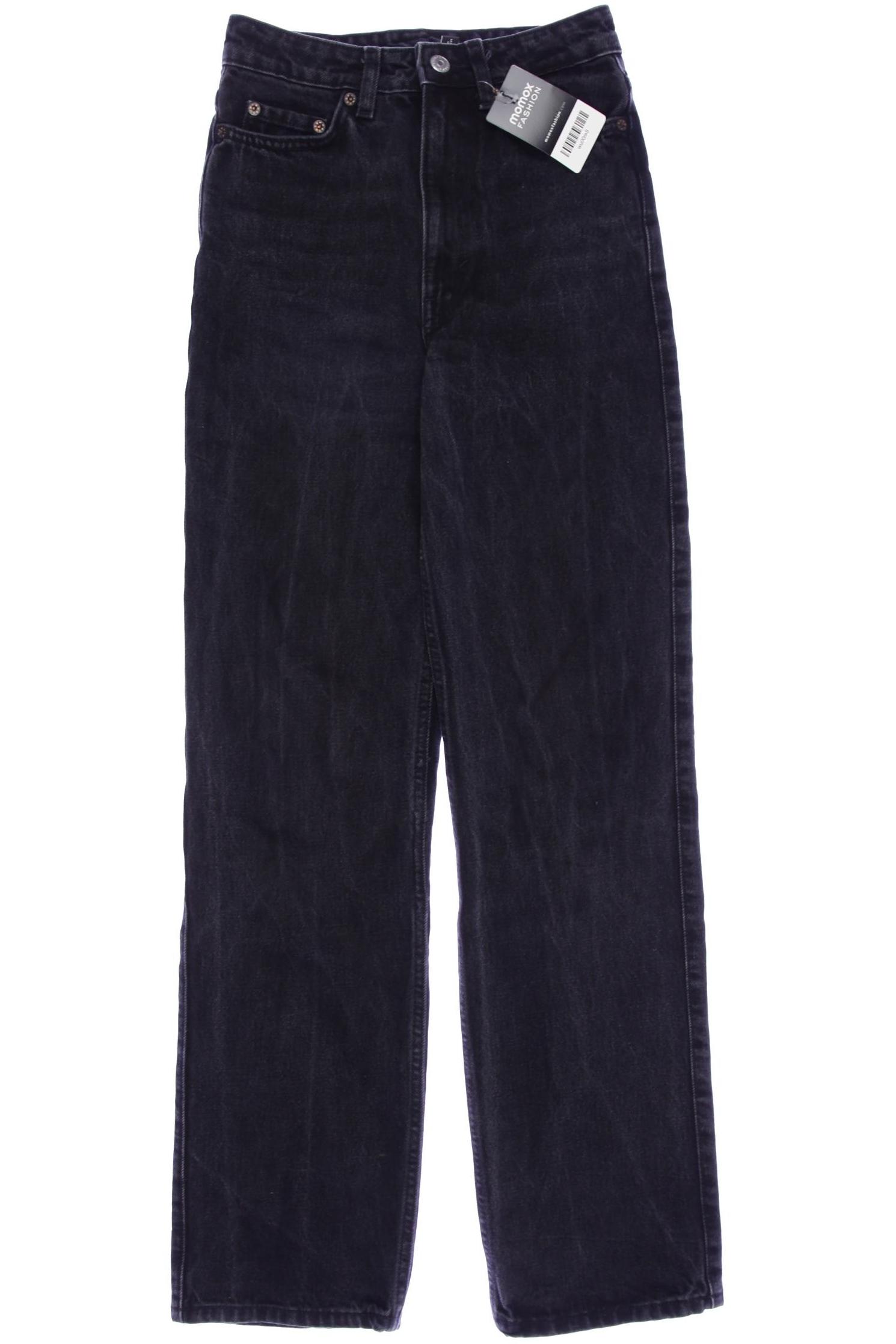 

Weekday Damen Jeans, schwarz, Gr. 24