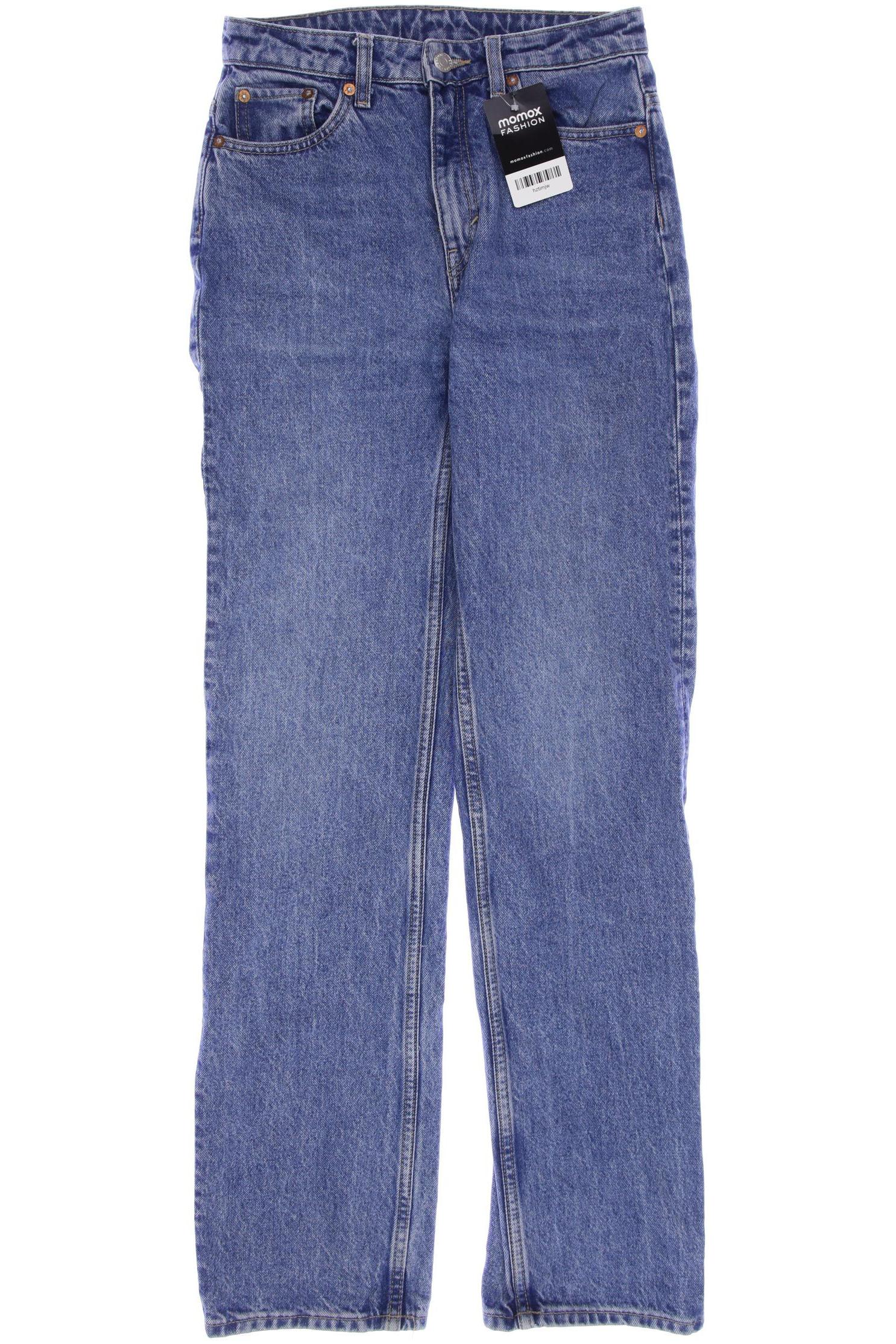 

Weekday Damen Jeans, blau, Gr. 25