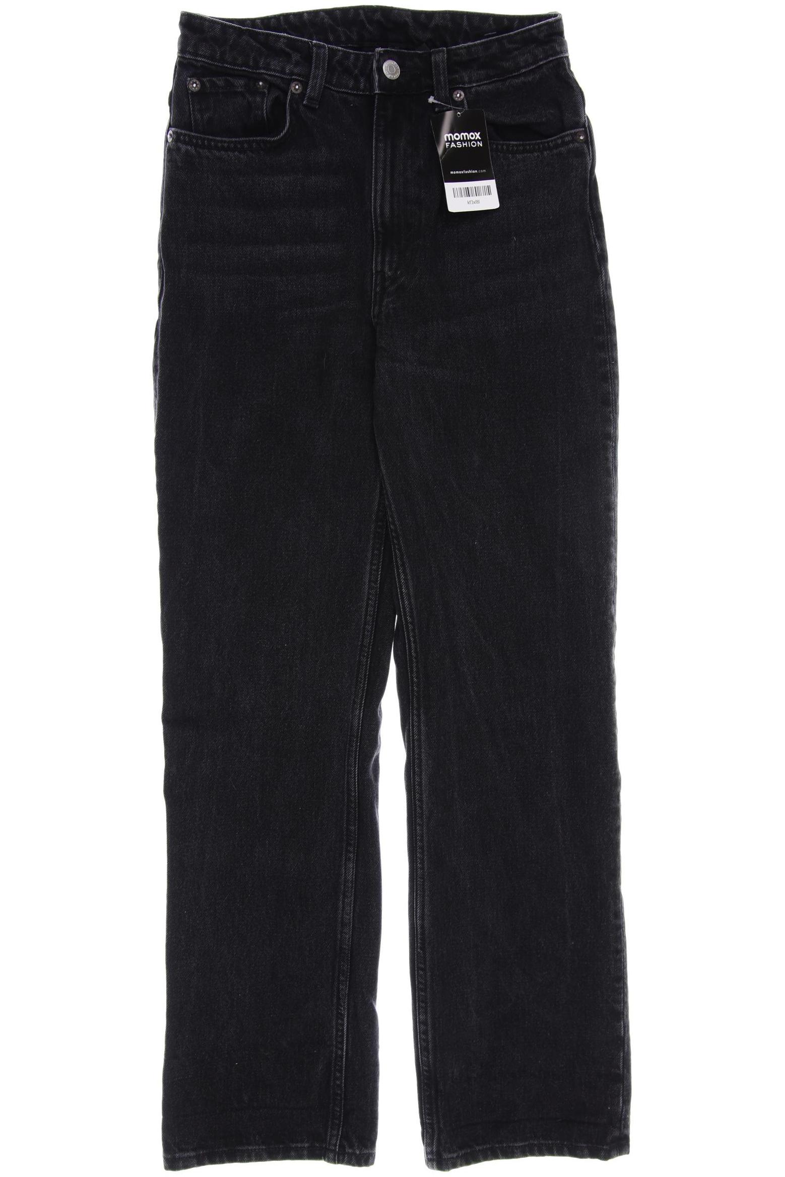 

Weekday Damen Jeans, schwarz, Gr. 26