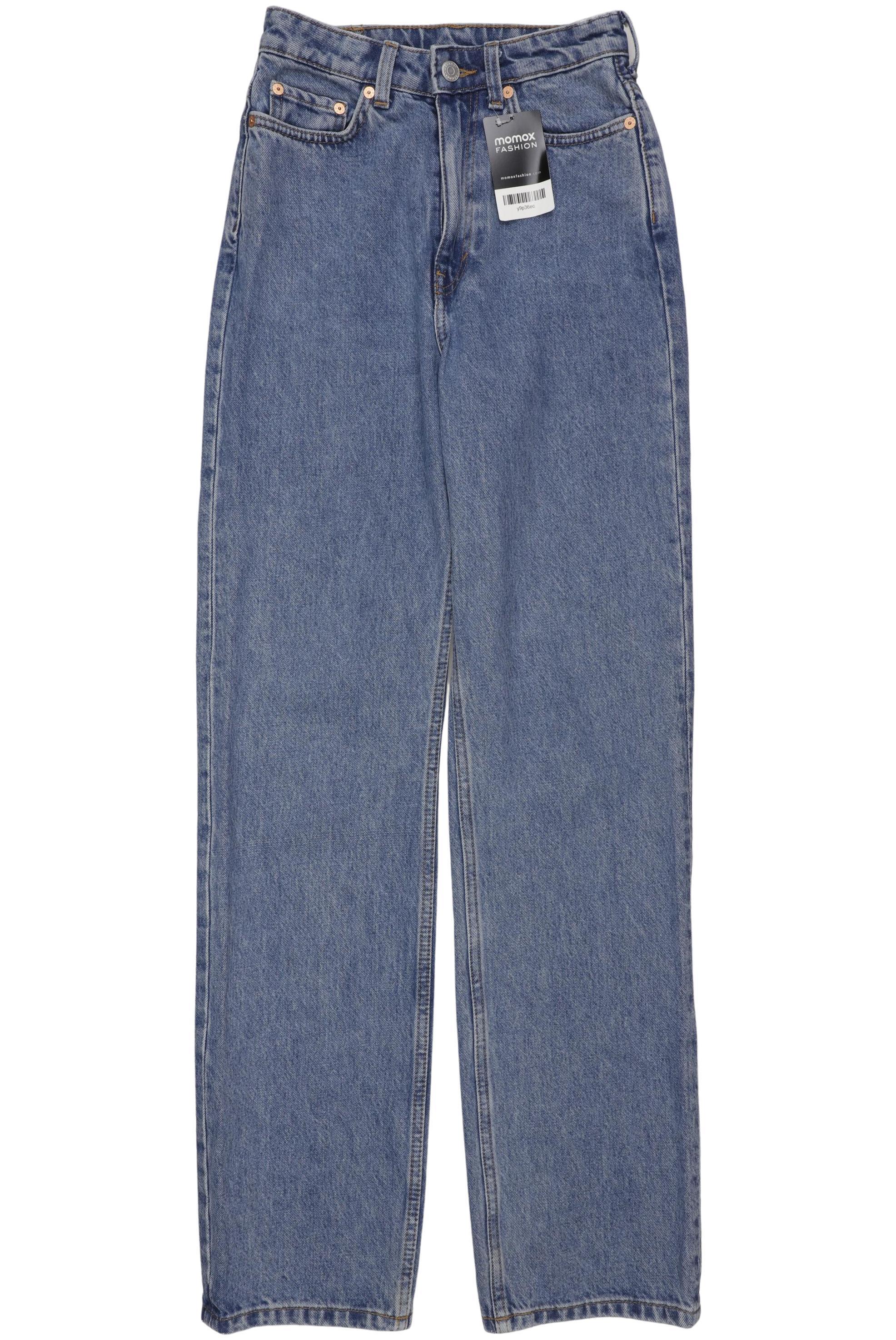 

Weekday Damen Jeans, blau, Gr. 25