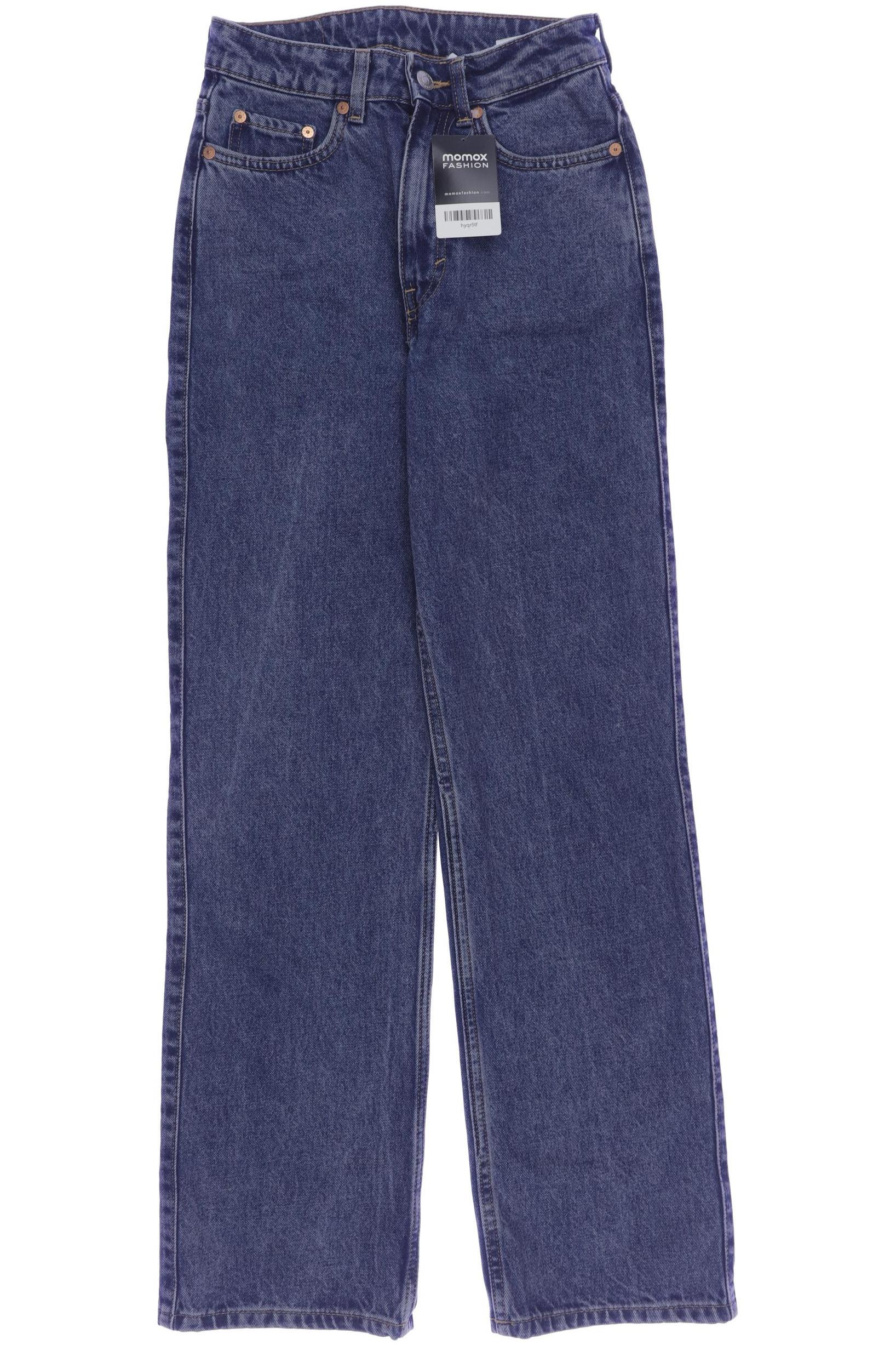 

Weekday Damen Jeans, blau, Gr. 25