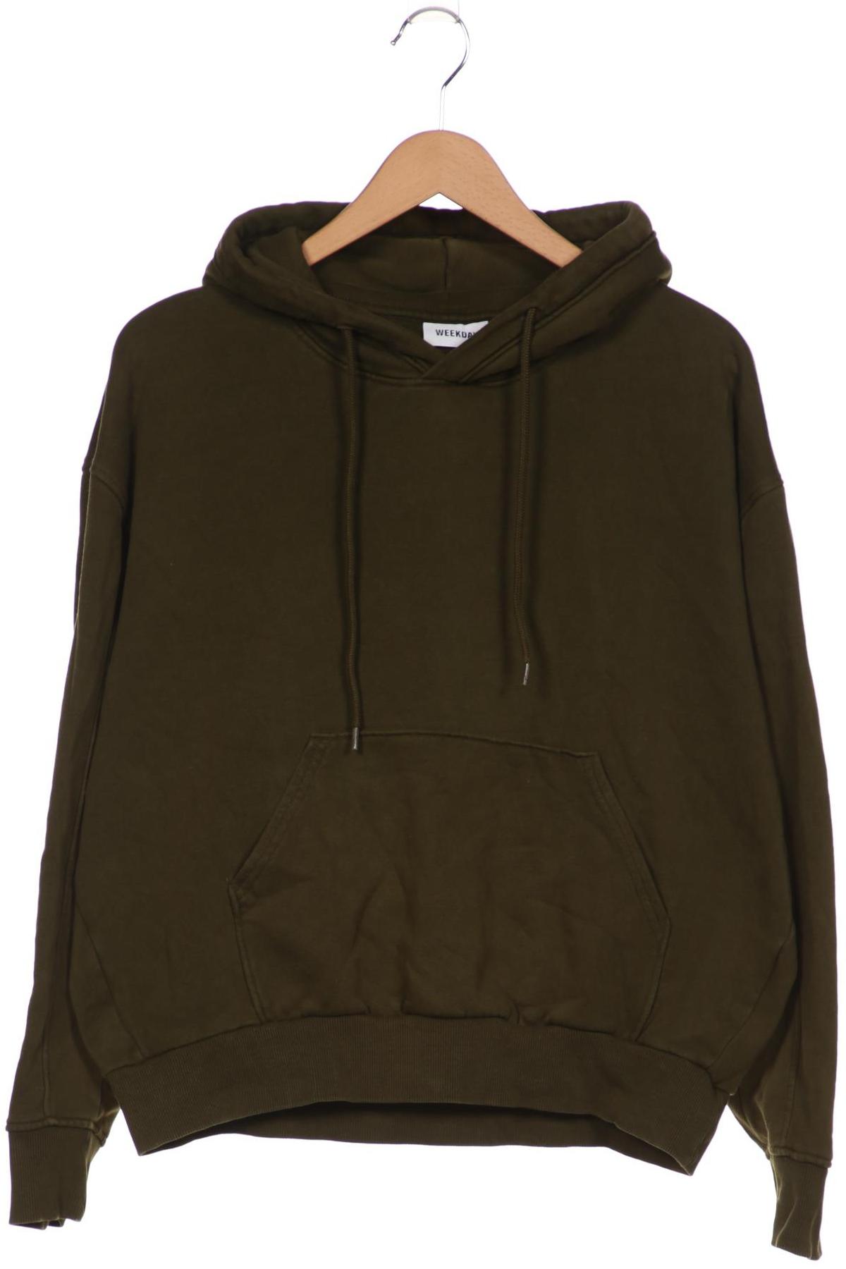 

Weekday Damen Kapuzenpullover, grün, Gr. 34