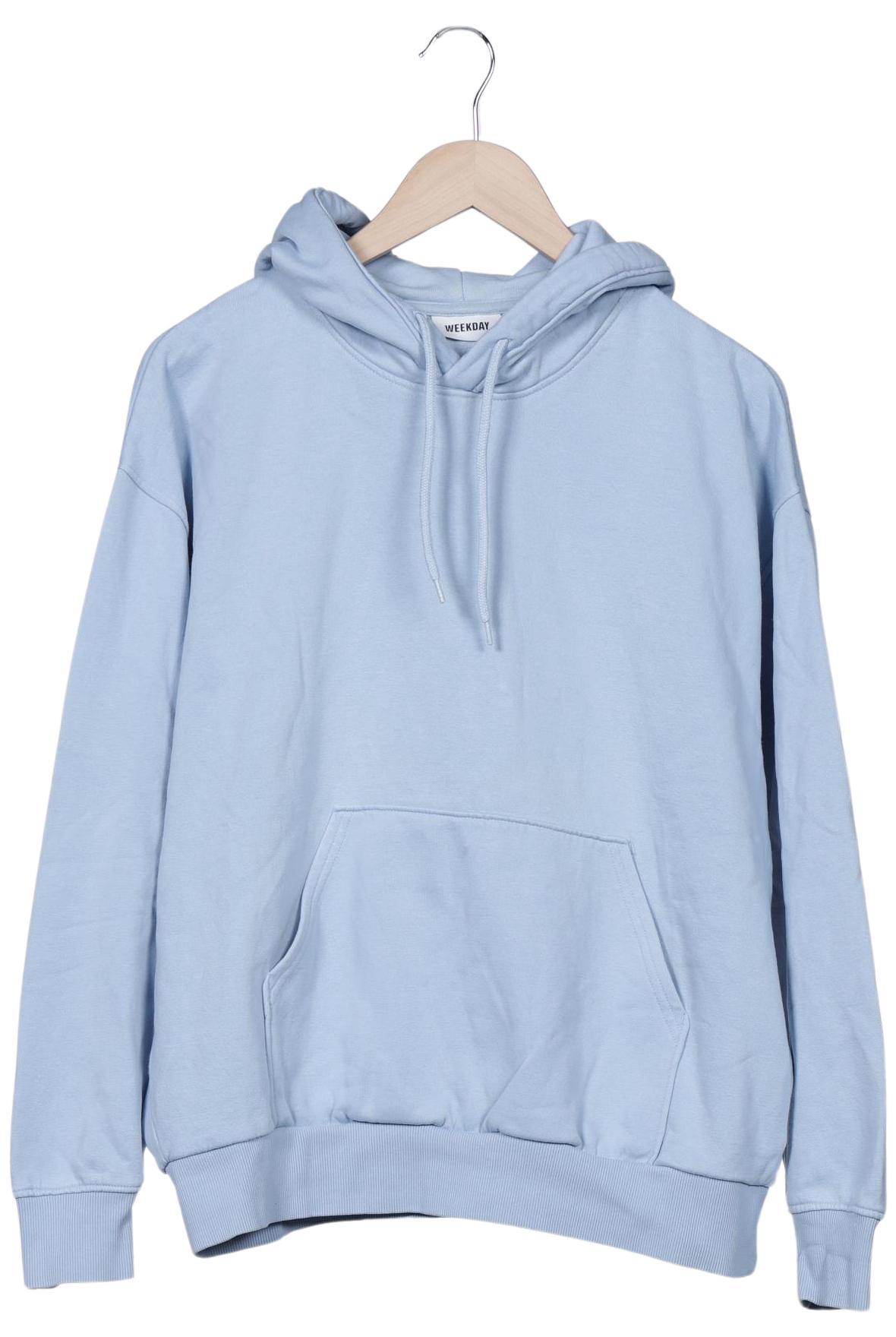 

Weekday Damen Kapuzenpullover, hellblau, Gr. 36