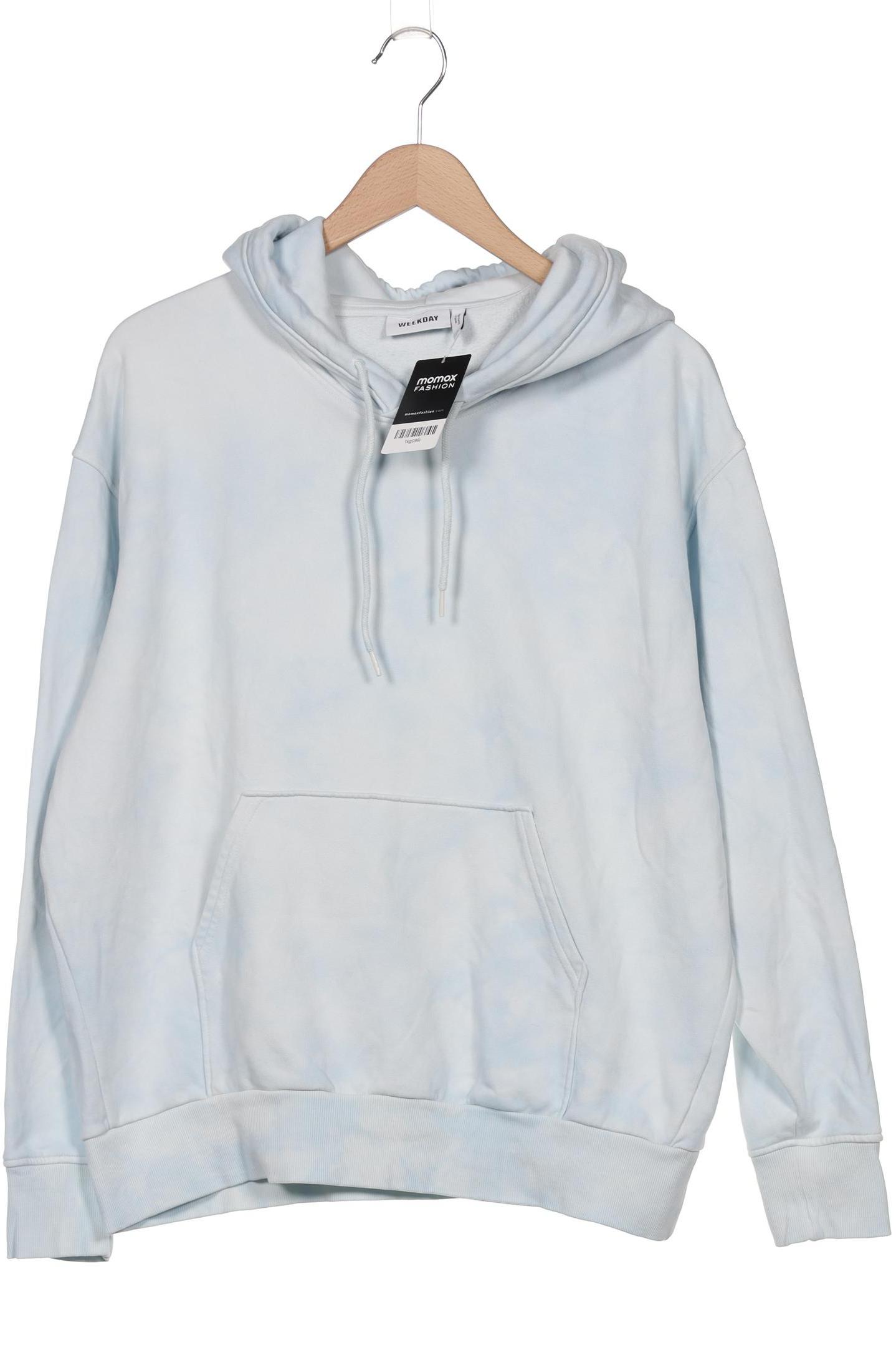 

Weekday Damen Kapuzenpullover, hellblau, Gr. 36